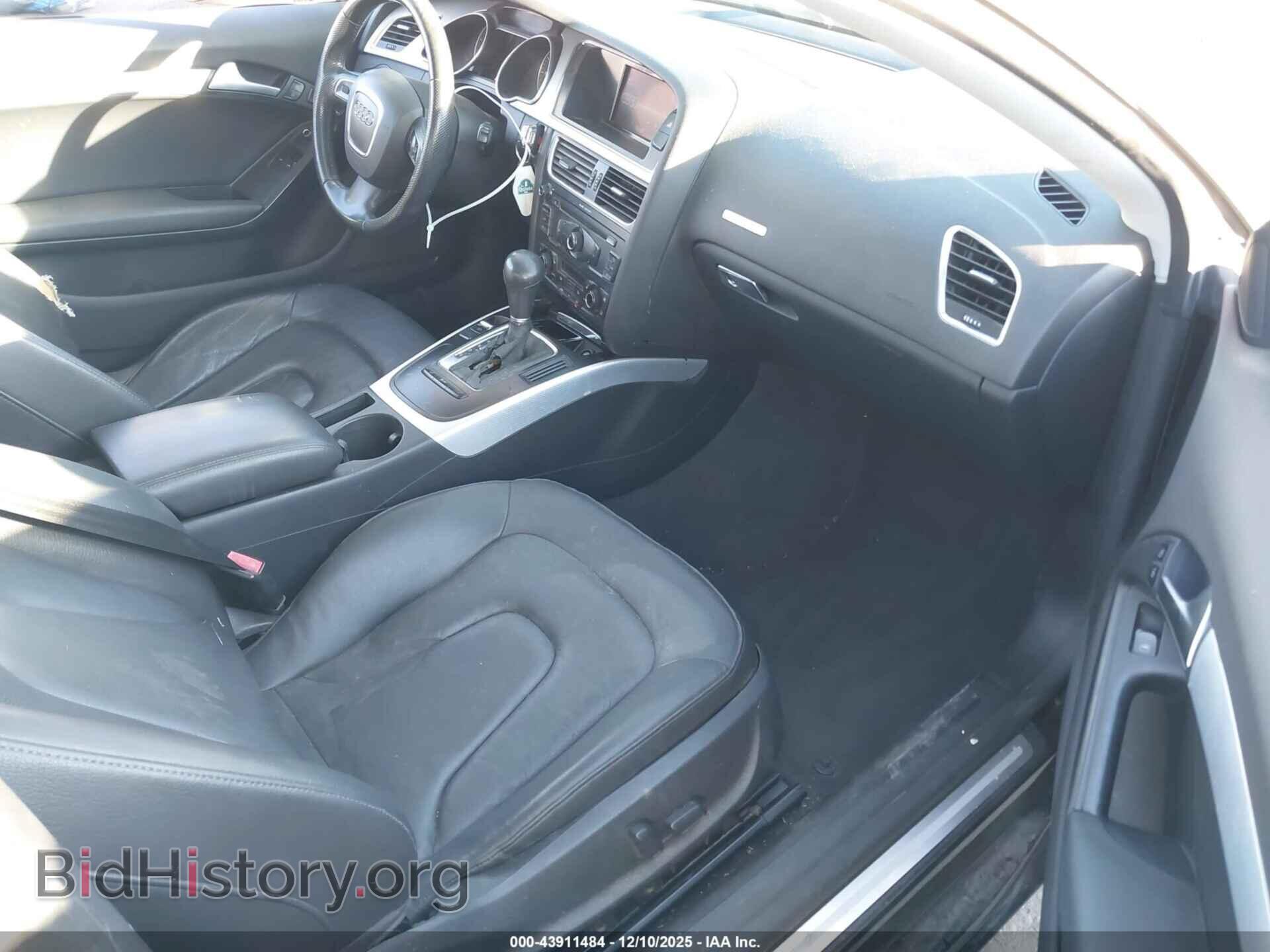 2012 AUDI A5 - VIN: WAULFAFR2CA043970 - Фото 5
