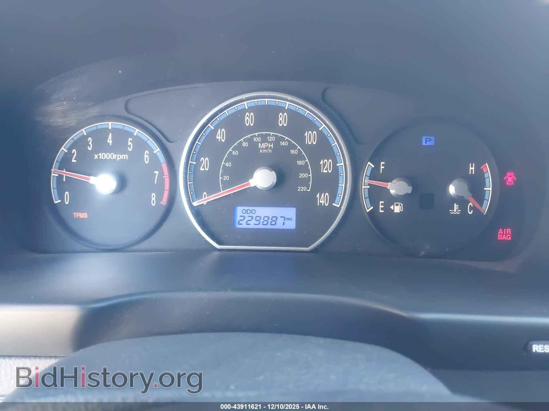 2009 HYUNDAI SANTA FE - VIN: 5NMSG13D99H297565 - Фото 7