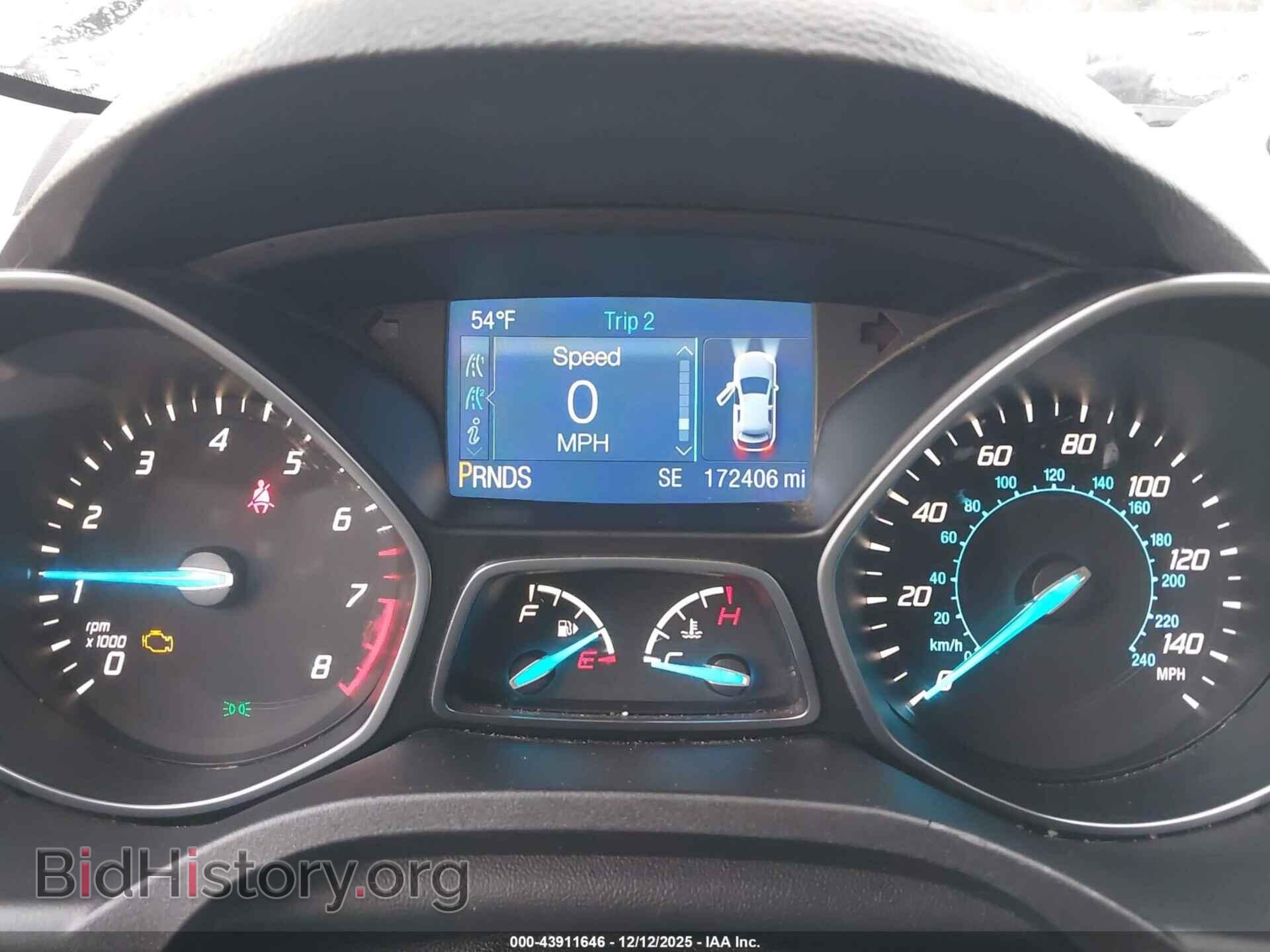2014 FORD ESCAPE - VIN: 1FMCU9G96EUC45939 - Фото 7