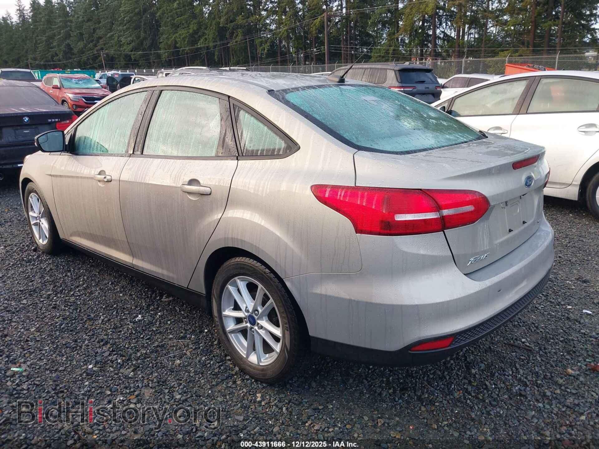 2016 FORD FOCUS - VIN: 1FADP3F21GL365177 - Фото 3