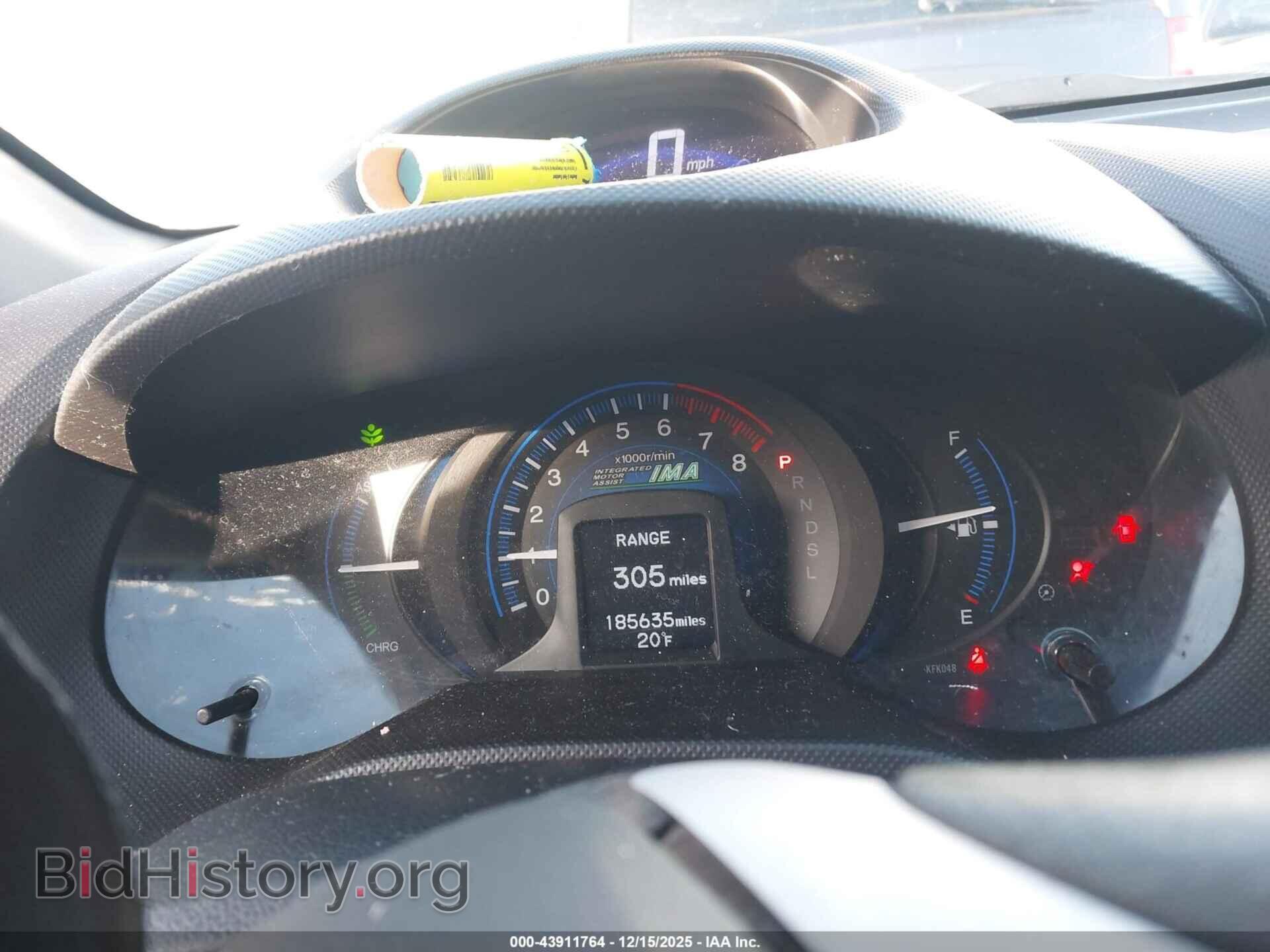 2012 HONDA INSIGHT - VIN: JHMZE2H37CS005710 - Фото 7