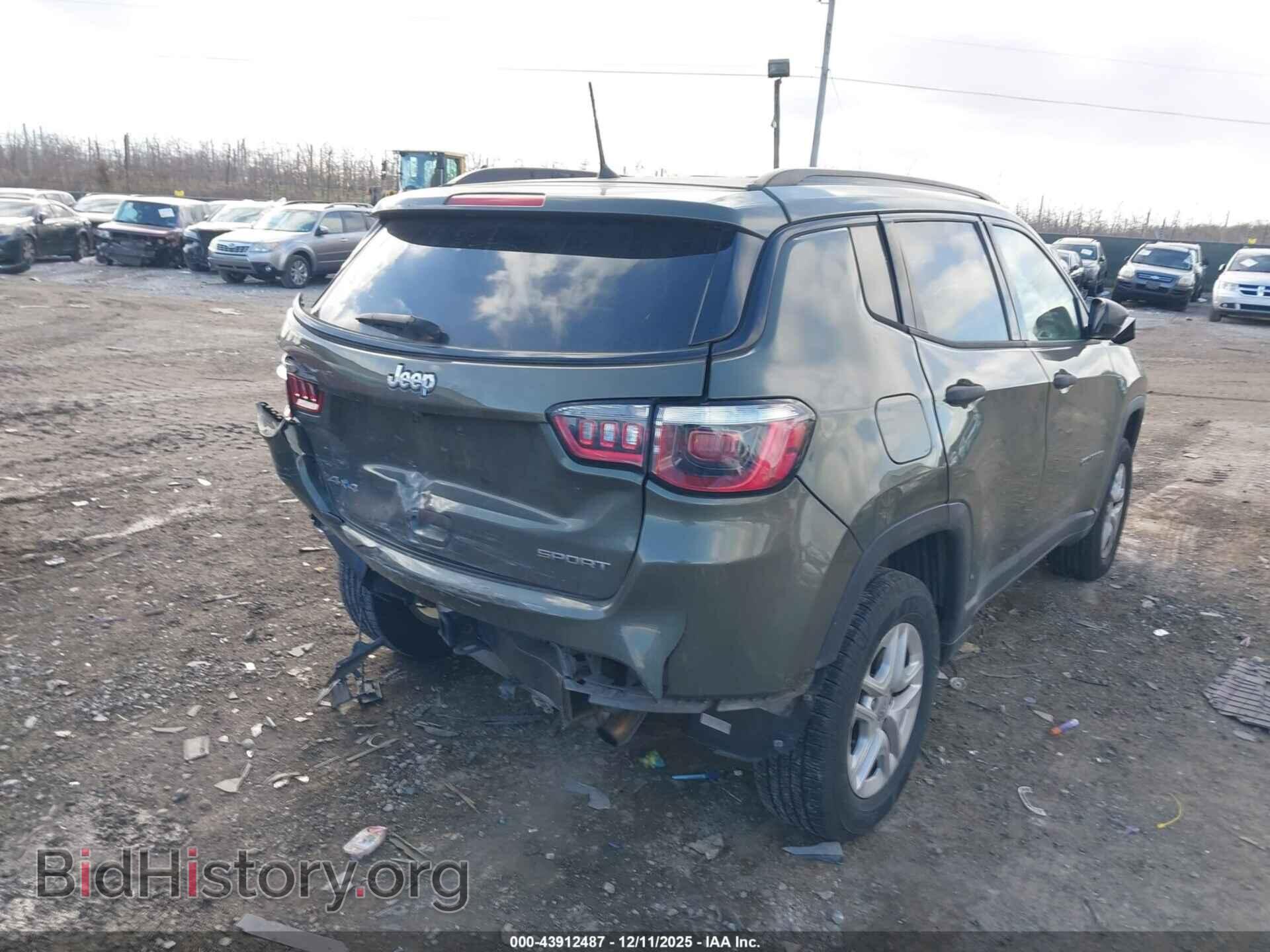 2018 JEEP COMPASS - VIN: 3C4NJDAB7JT177689 - Фото 4