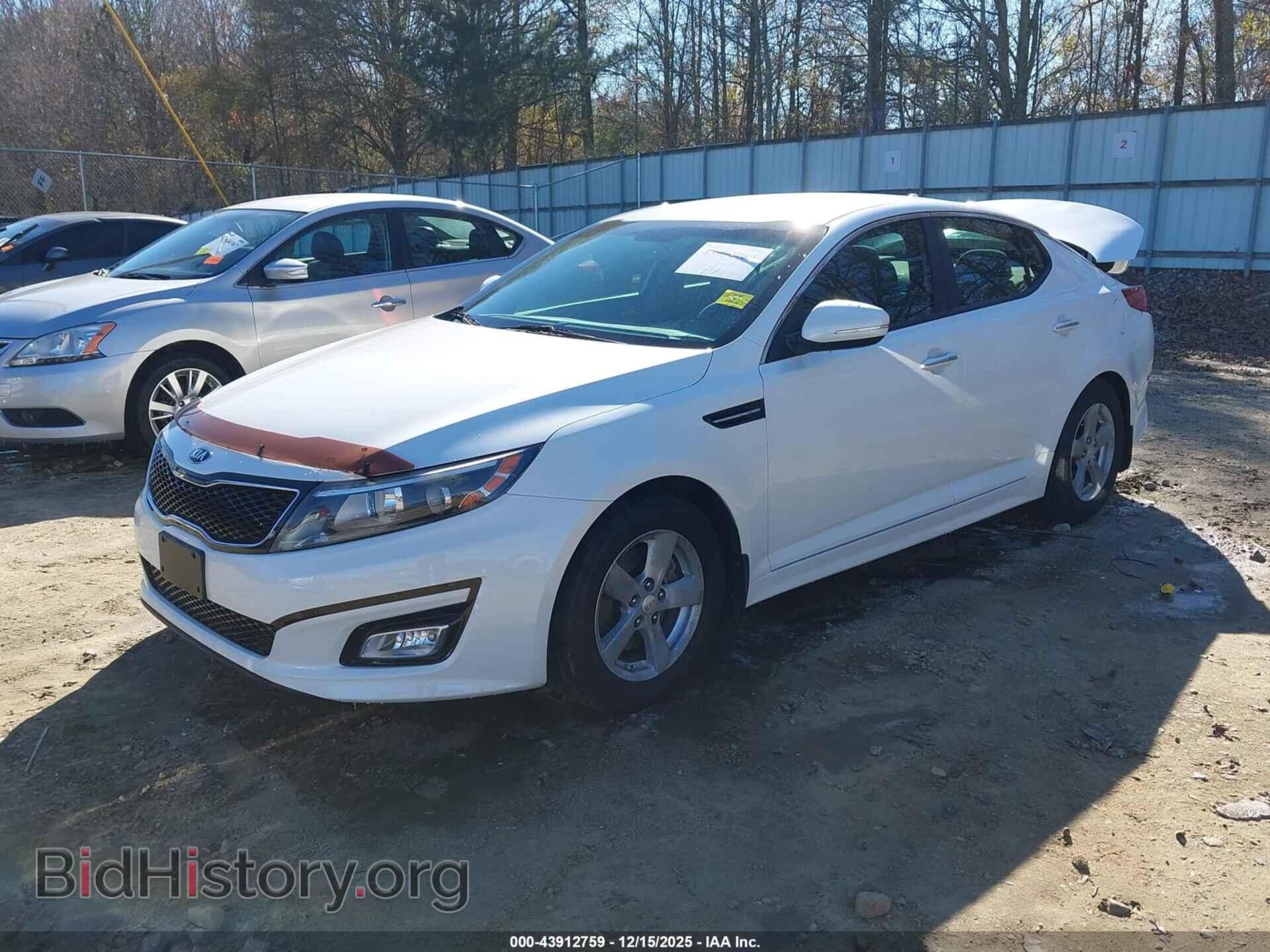 2015 KIA OPTIMA - VIN: KNAGM4A77F5537690 - Фото 2