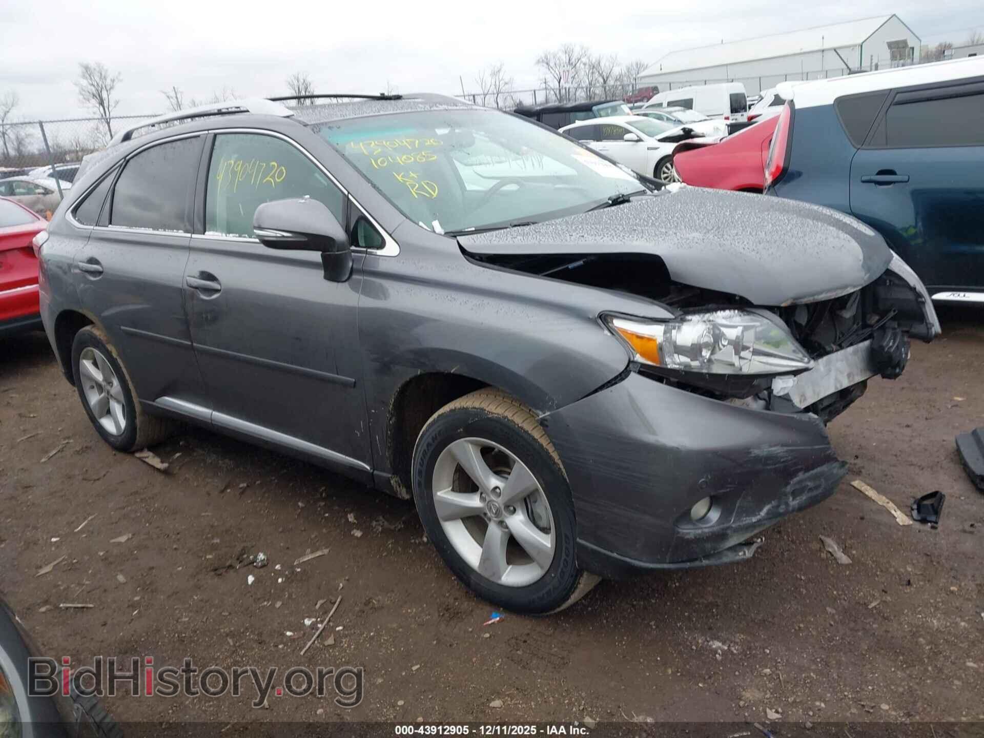 Photo 2T2BK1BAXCC129593 - LEXUS RX 350 2012