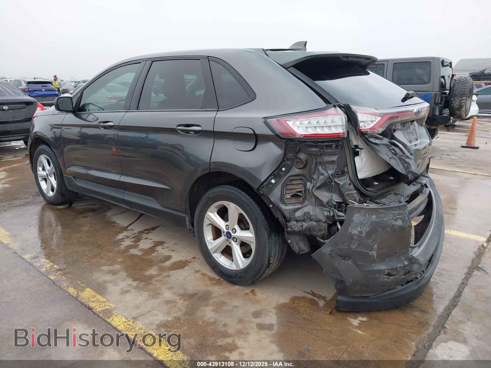 2015 FORD EDGE - VIN: 2FMTK3G96FBB66345 - Фото 3