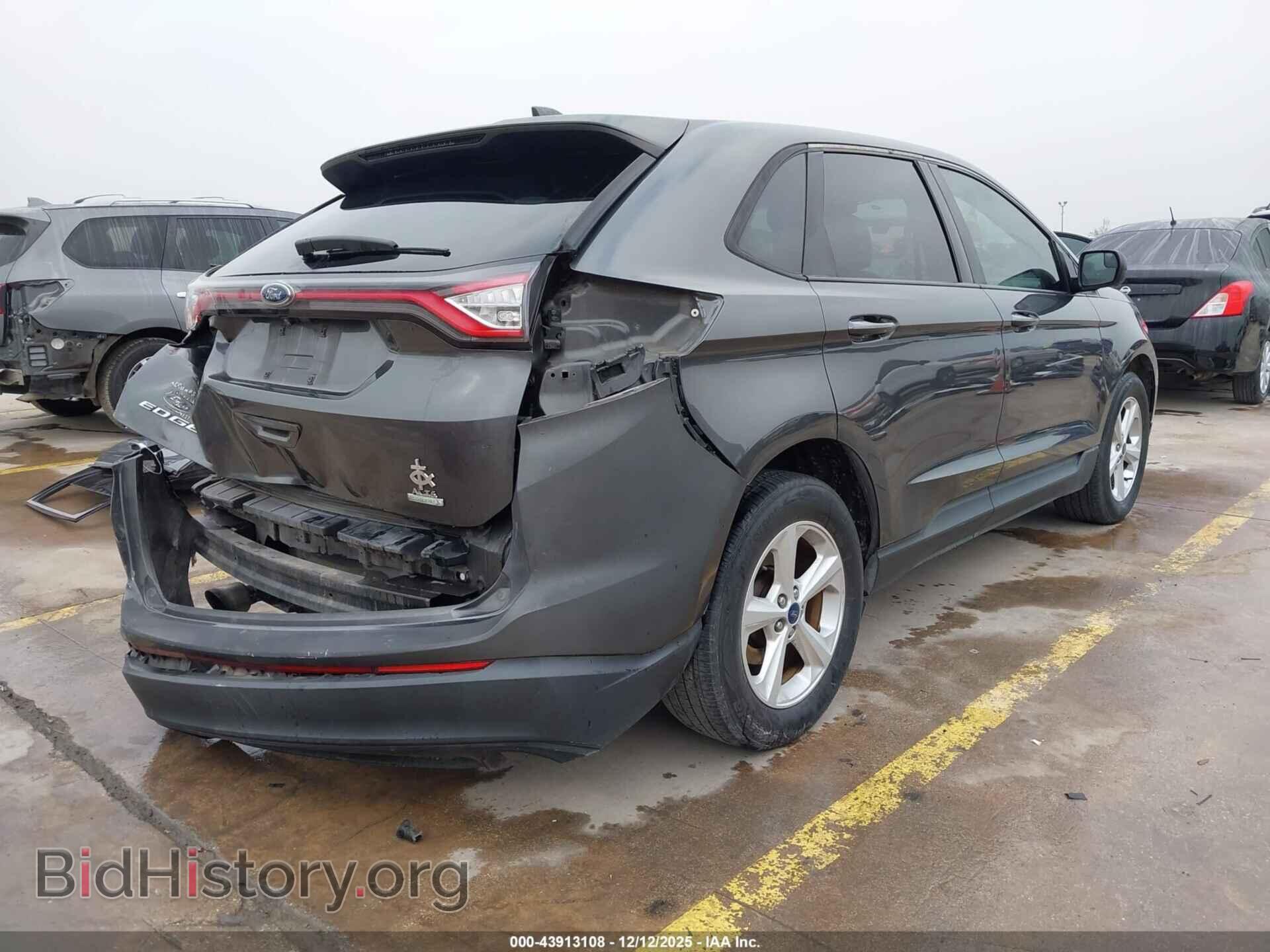 2015 FORD EDGE - VIN: 2FMTK3G96FBB66345 - Фото 4
