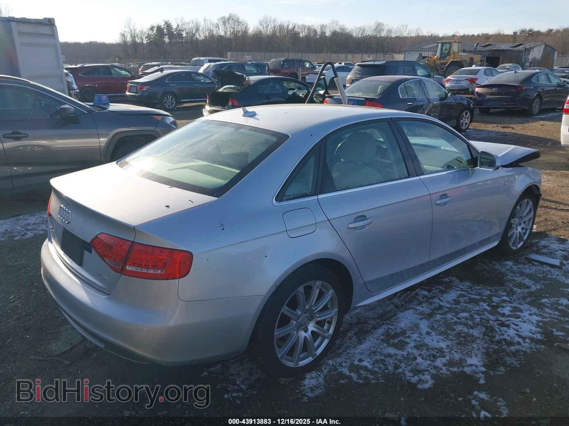 2012 AUDI A4 - VIN: WAUEFAFL9CN006301 - Фото 4