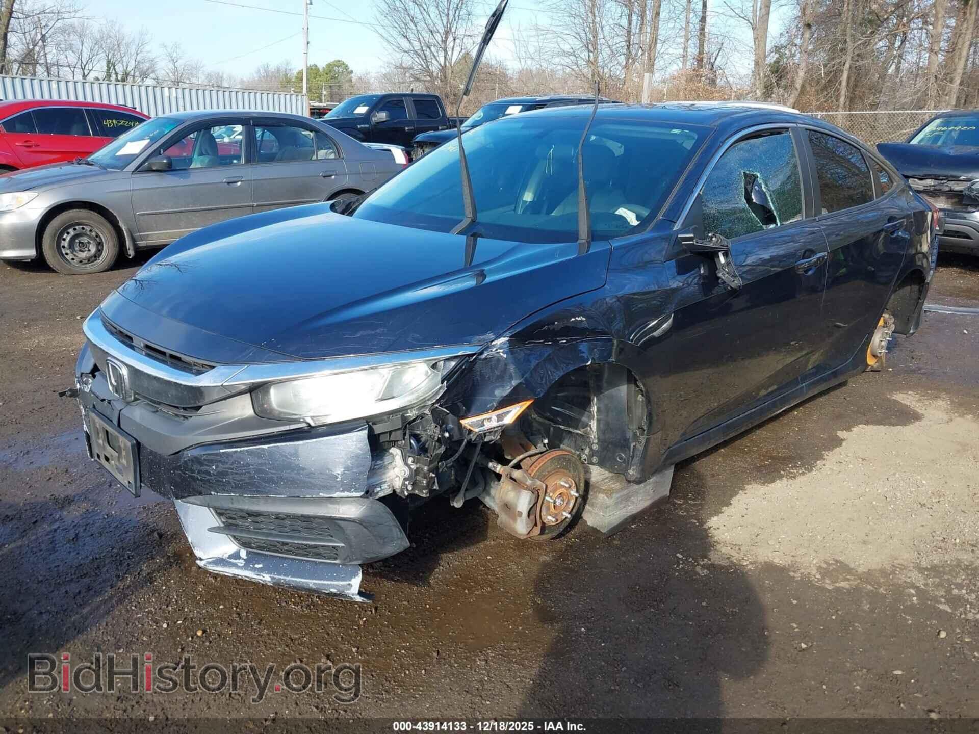 2016 HONDA CIVIC - VIN: 19XFC2F75GE059371 - Фото 2