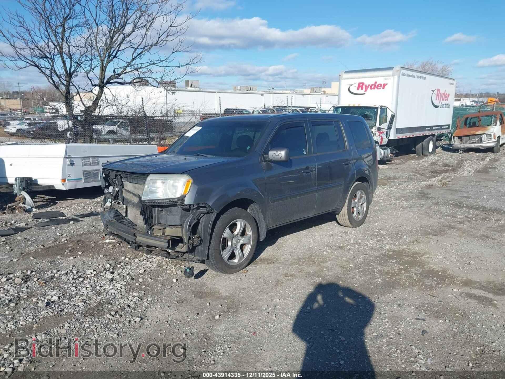2012 HONDA PILOT - VIN: 5FNYF4H59CB057408 - Photo 2