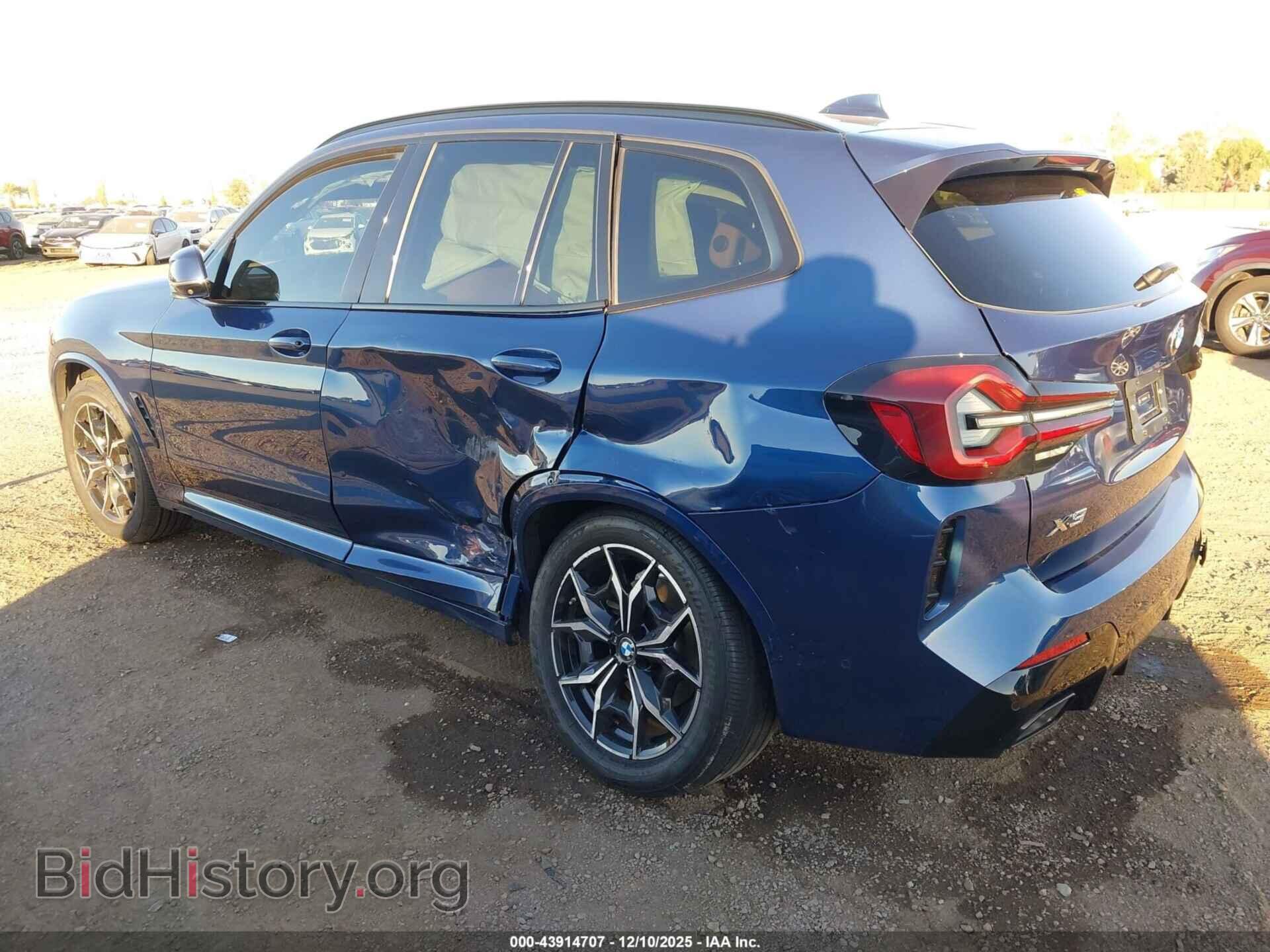 2024 BMW X3 - VIN: 5UX43DP06R9W52182 - Фото 3