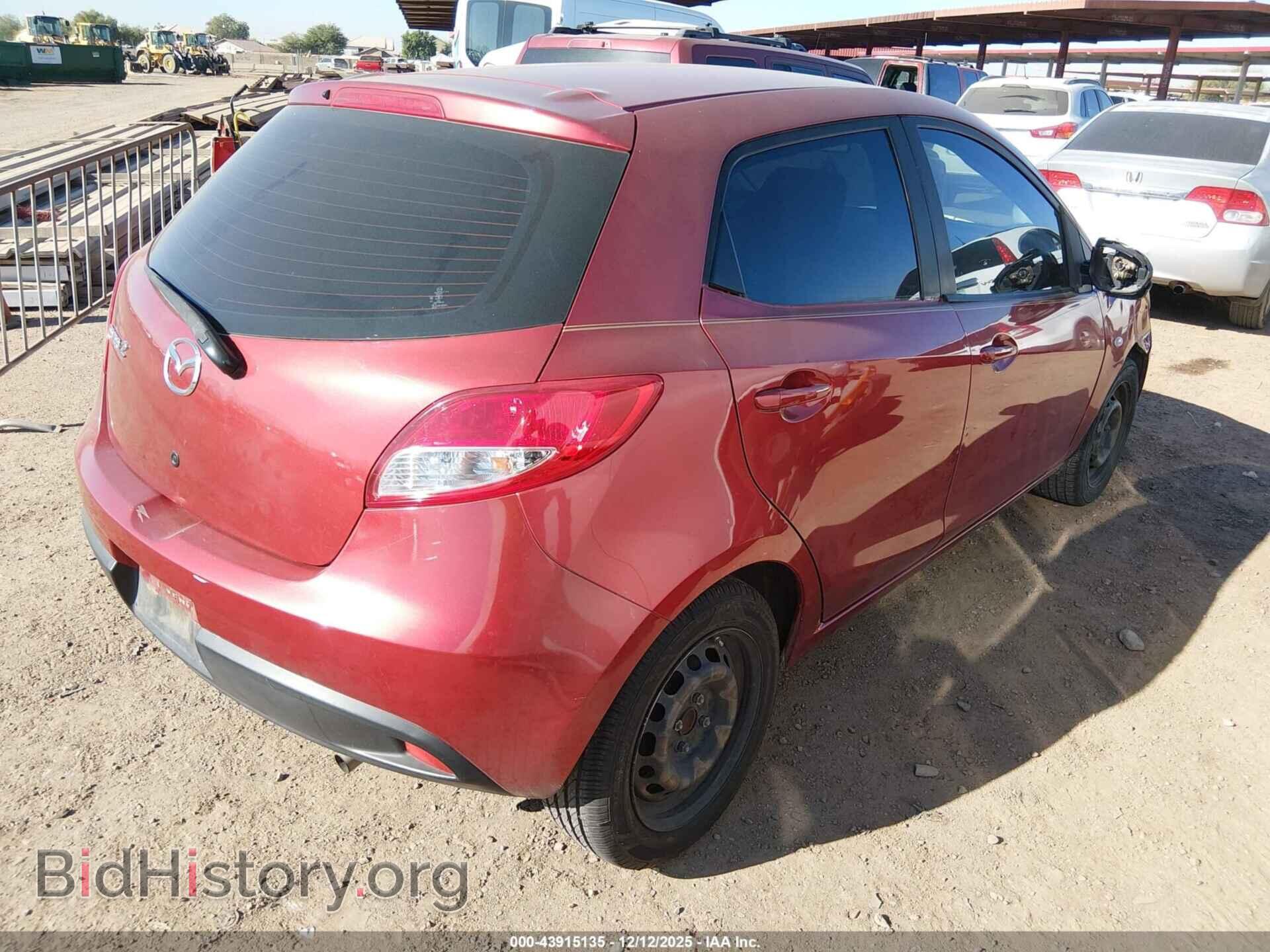 2014 MAZDA MAZDA2 - VIN: JM1DE1KZ9E0187959 - Фото 4