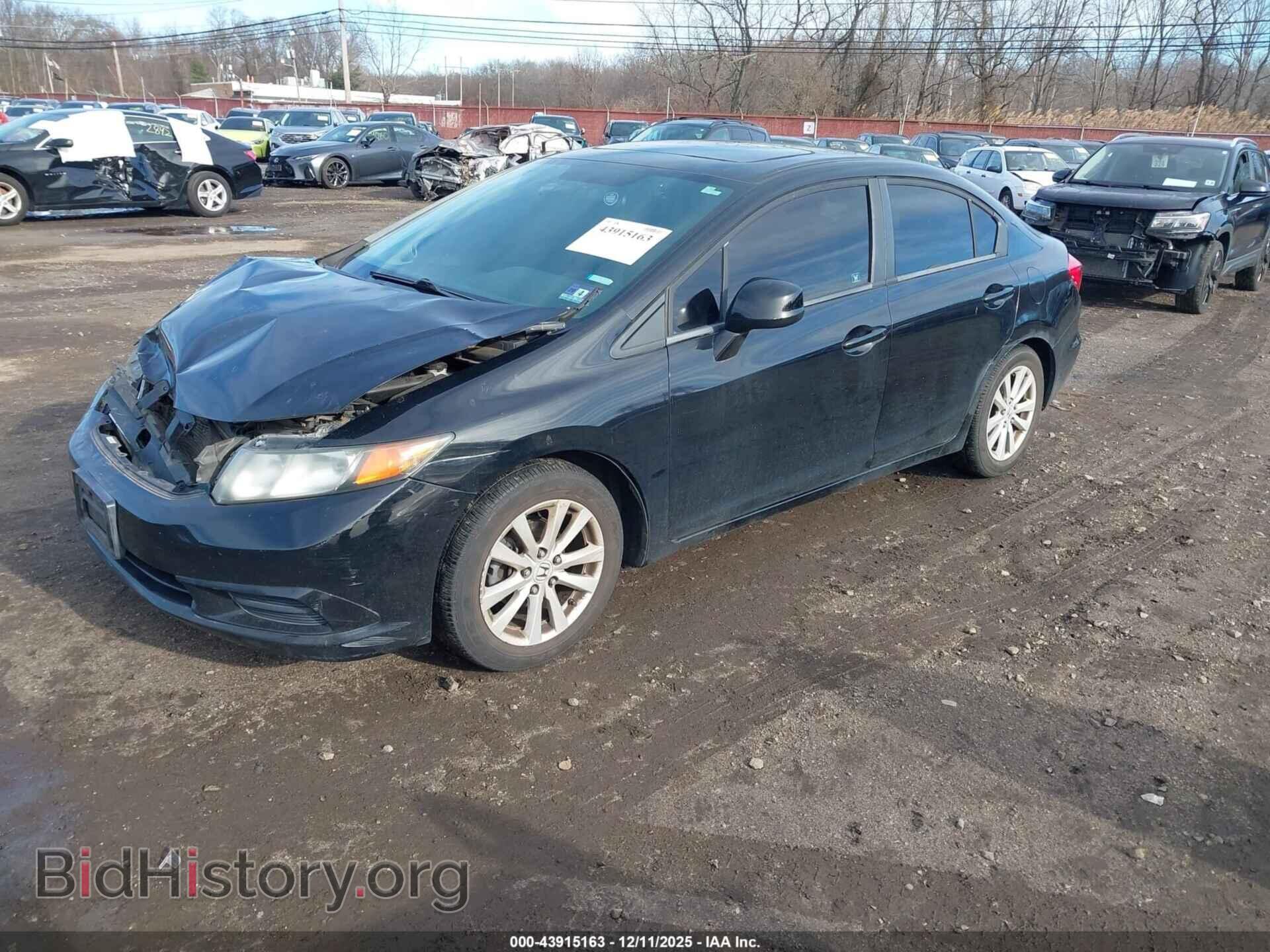 2012 HONDA CIVIC - VIN: 19XFB2F89CE336271 - Фото 2