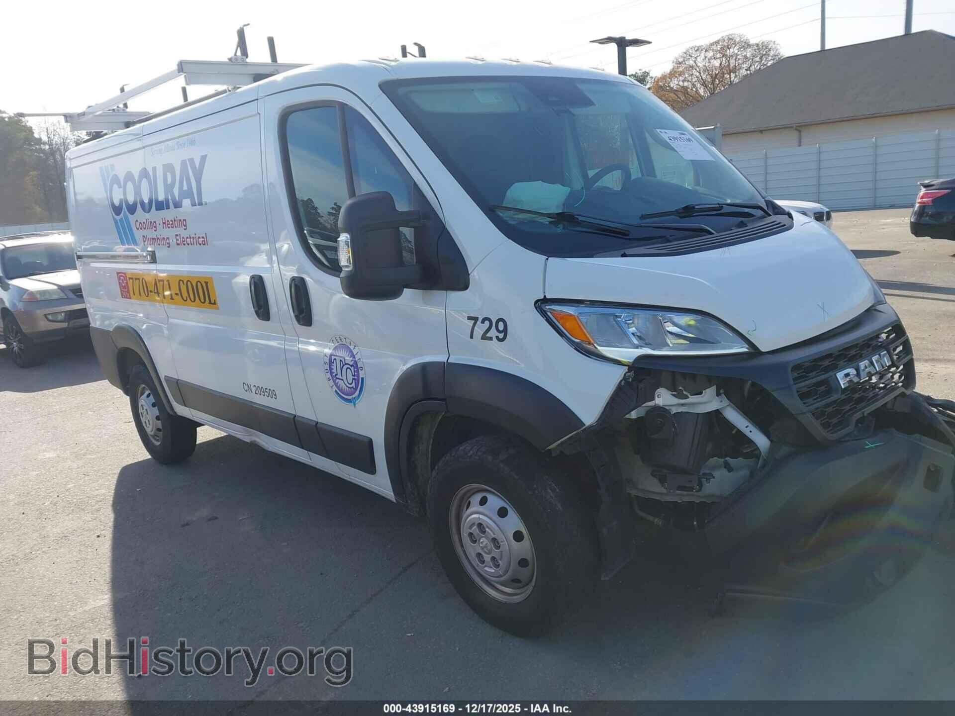 Фотография 3C6LRVVGXPE524660 - RAM PROMASTER 2500 2023