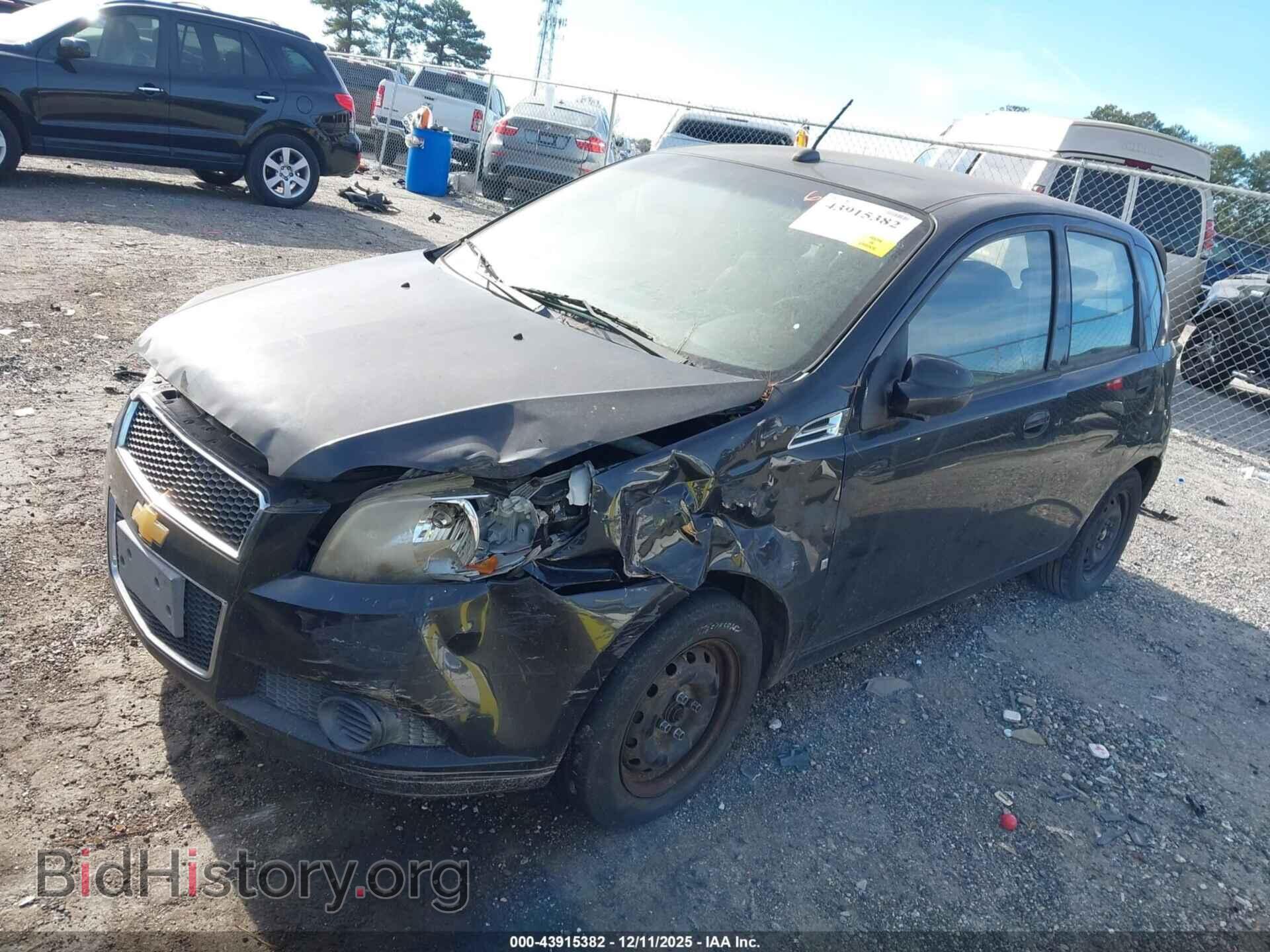 2009 CHEVROLET AVEO - VIN: KL1TD66E39B627789 - Фото 2