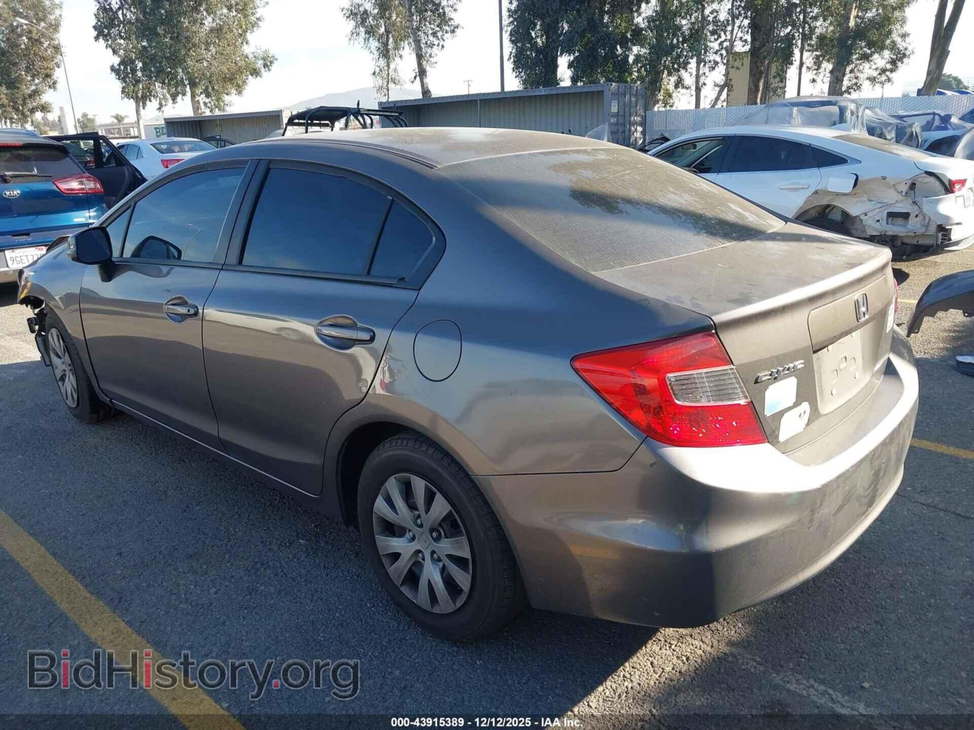 2012 HONDA CIVIC - VIN: 19XFB2F55CE392679 - Фото 3