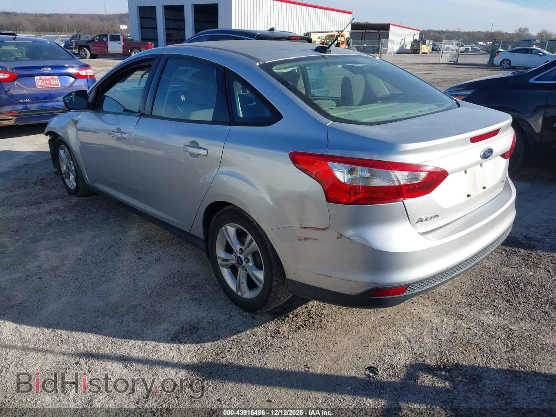 2014 FORD FOCUS - VIN: 1FADP3F26EL374521 - Фото 3