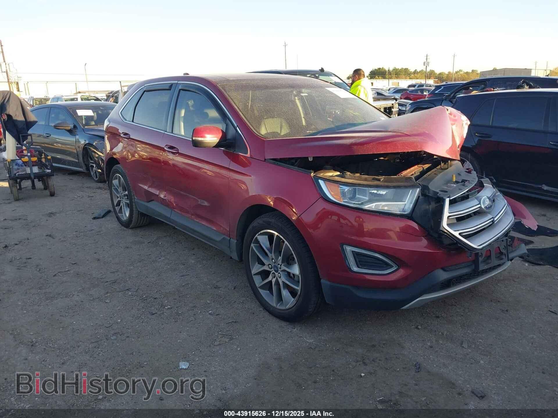 Photo 2FMPK3K89GBC36549 - FORD EDGE 2016