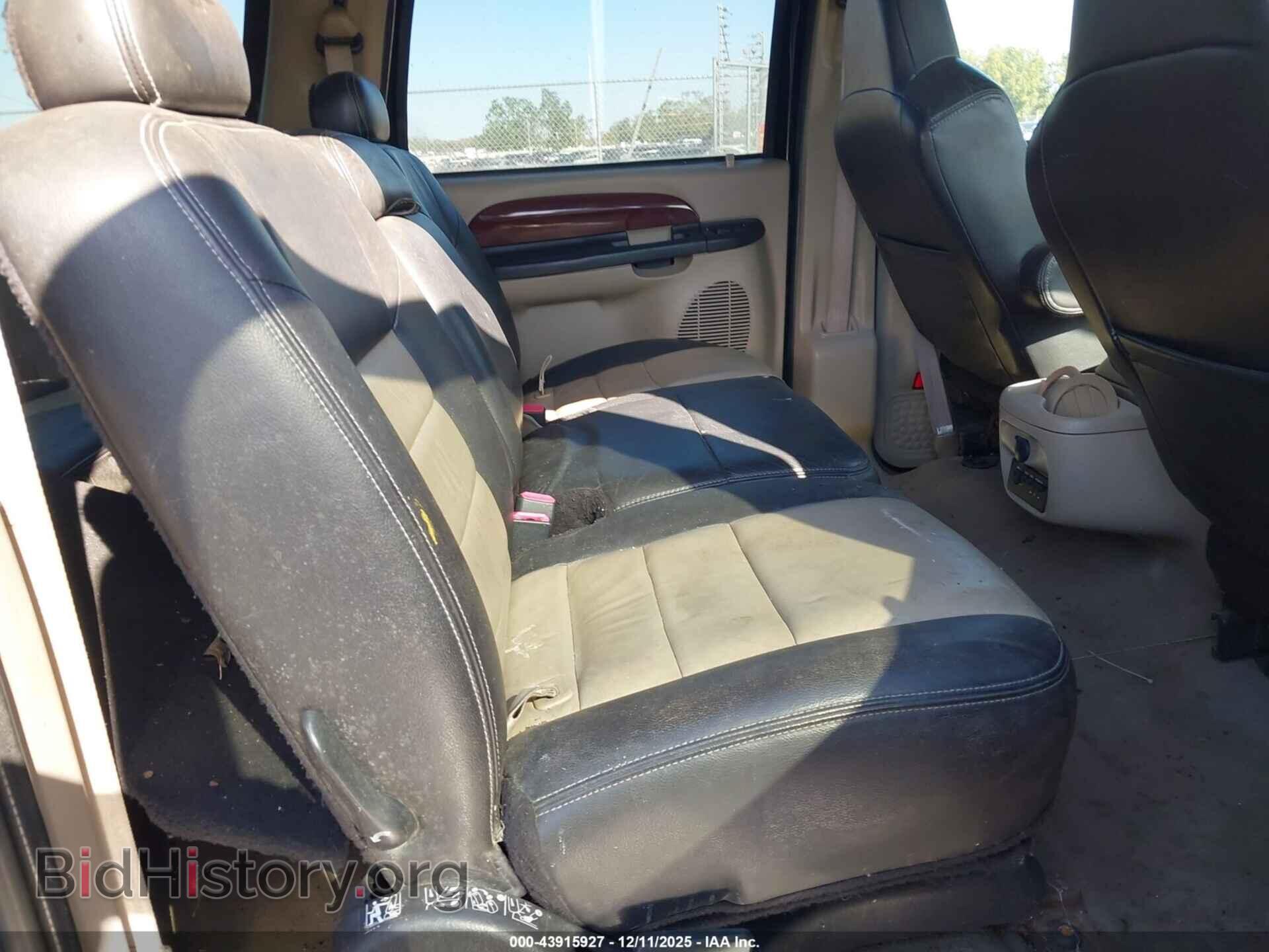 2005 FORD EXCURSION - VIN: 1FMSU45P25EA84323 - Фото 8