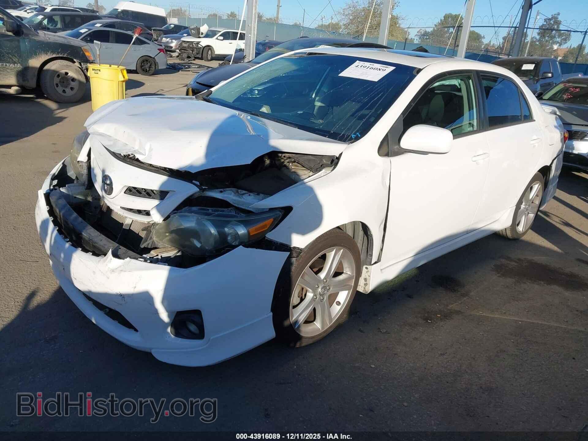 2013 TOYOTA COROLLA - VIN: 5YFBU4EEXDP203501 - Фото 2