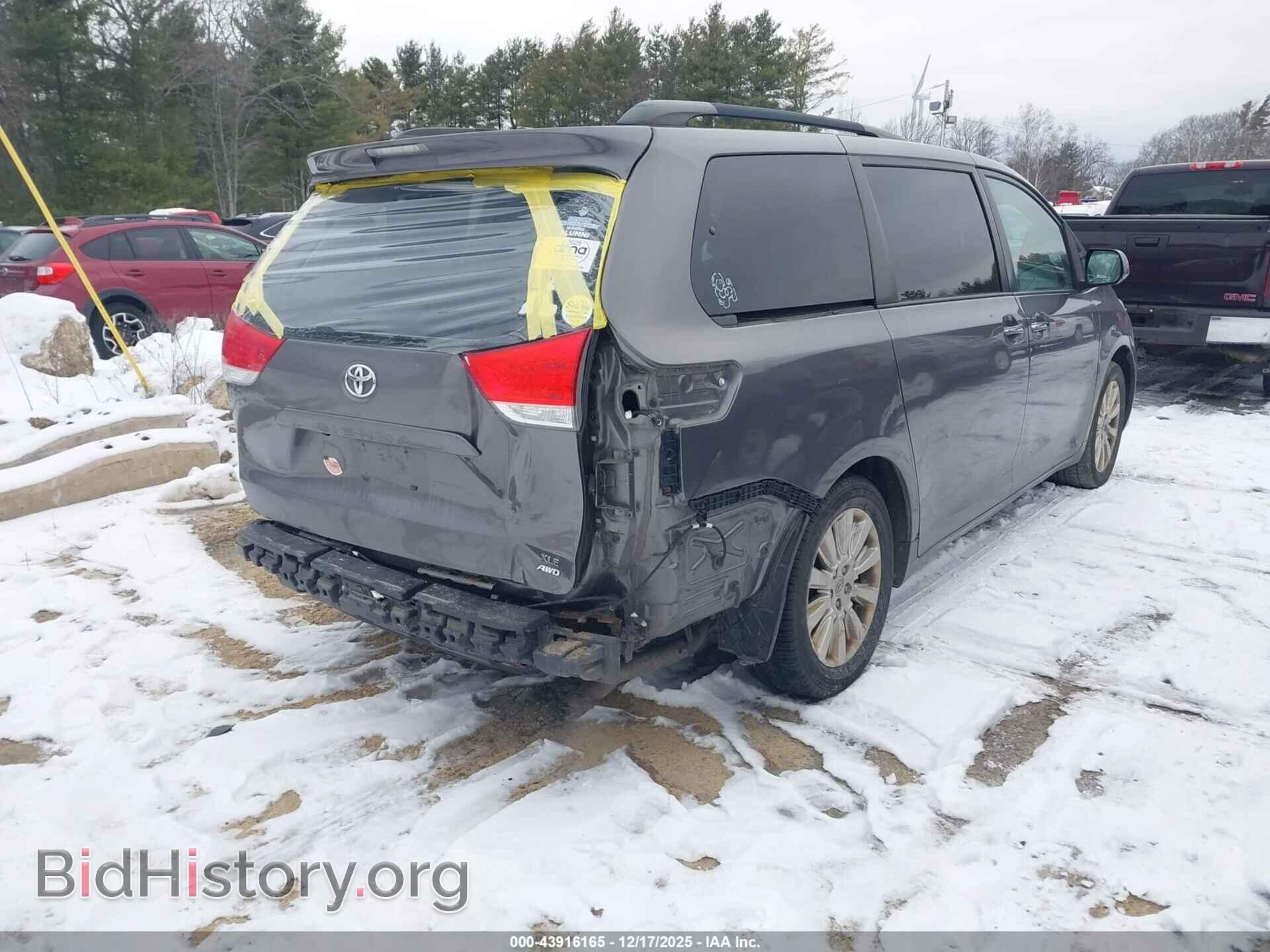 2012 TOYOTA SIENNA - VIN: 5TDDK3DC7CS034391 - Фото 4