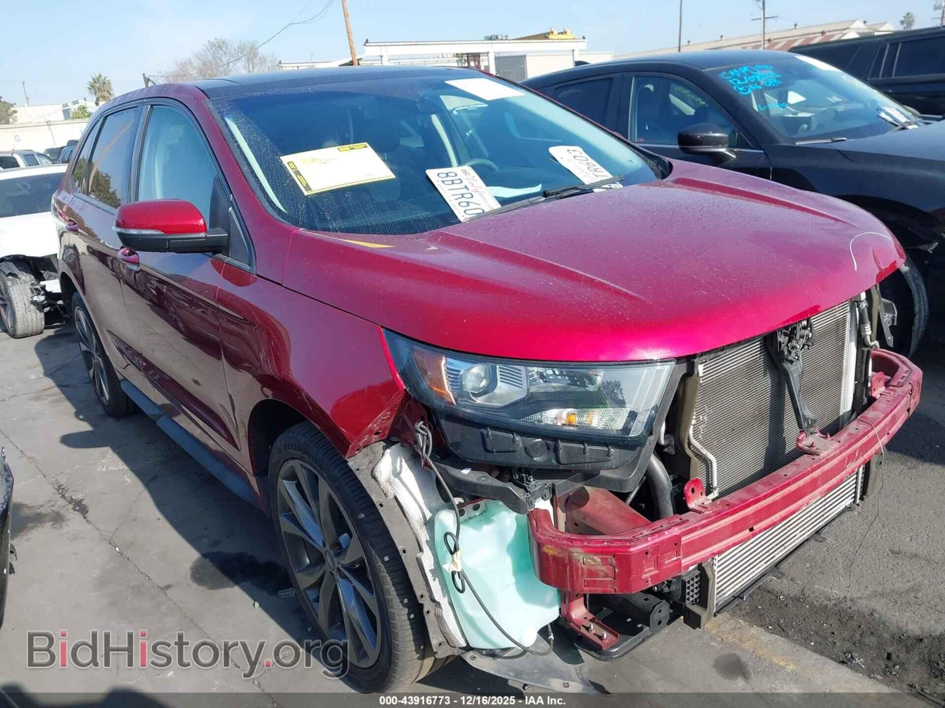 Фотография 2FMPK4AP6HBC55527 - FORD EDGE 2017