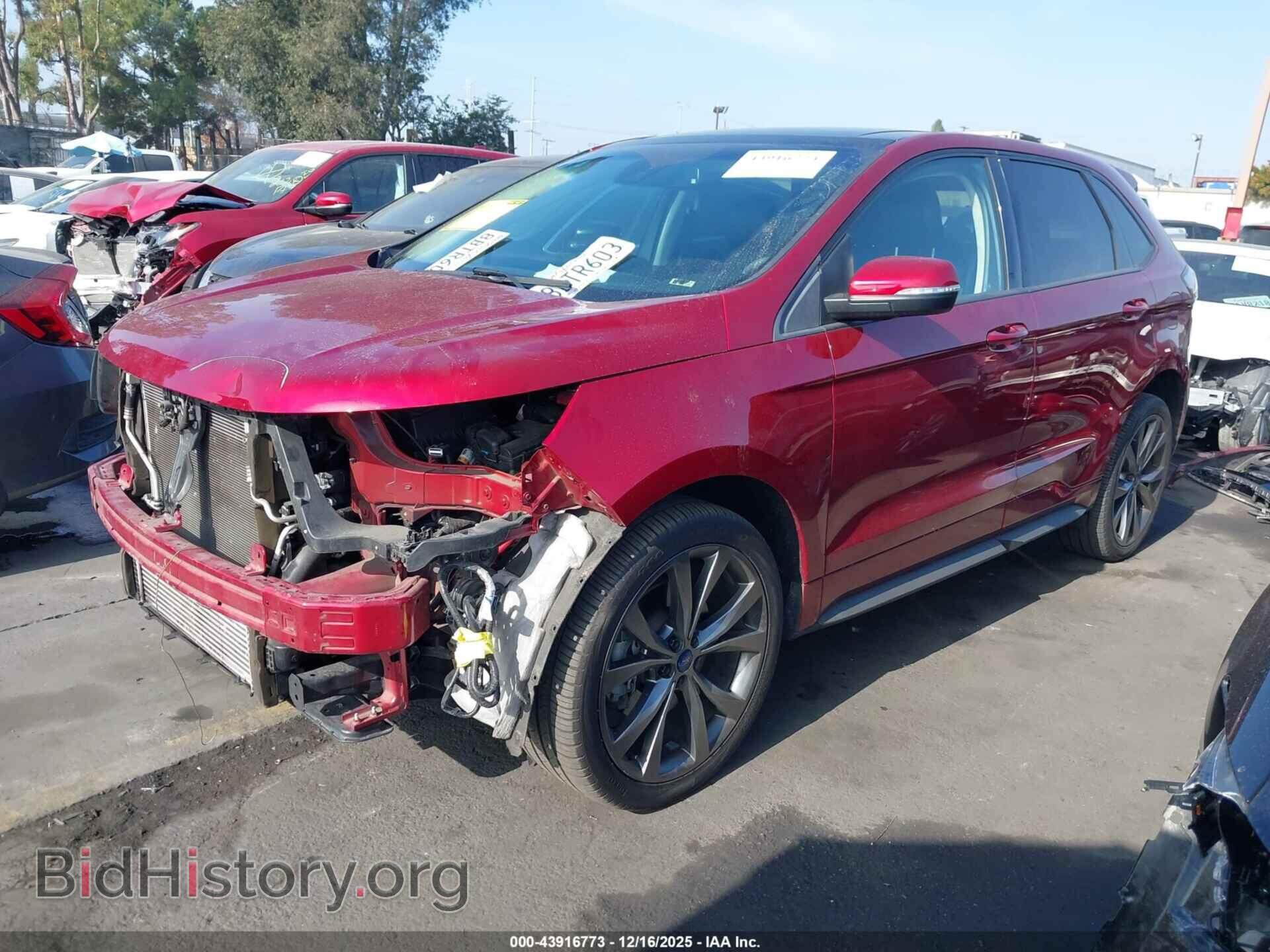 2017 FORD EDGE - VIN: 2FMPK4AP6HBC55527 - Фото 2
