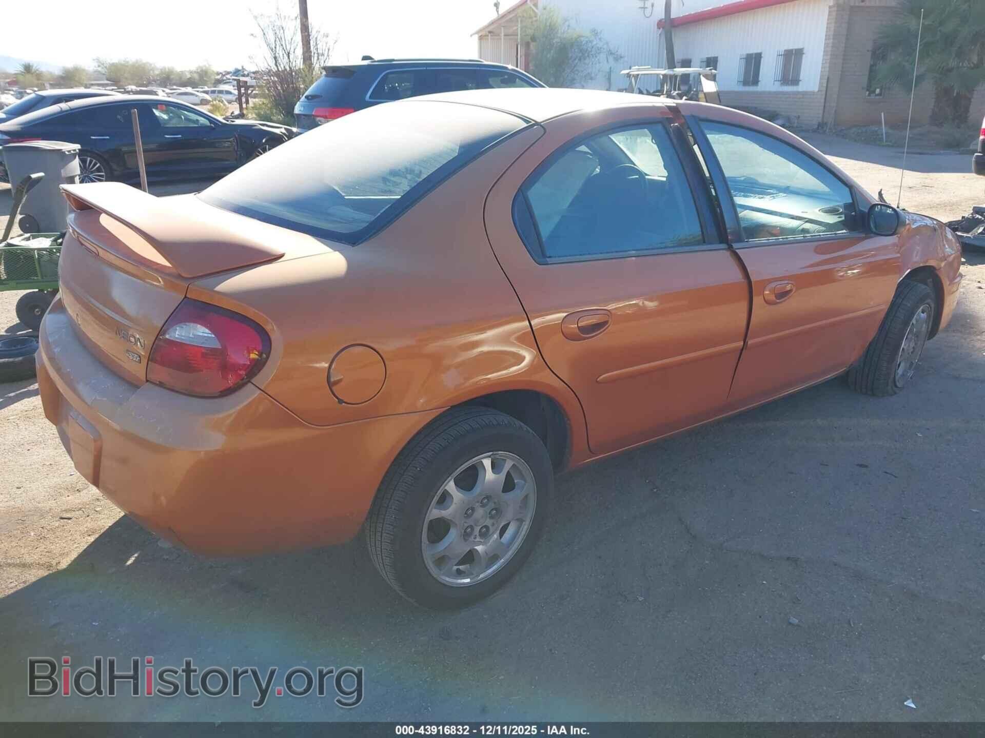 2005 DODGE NEON - VIN: 1B3ES56C45D214439 - Фото 4