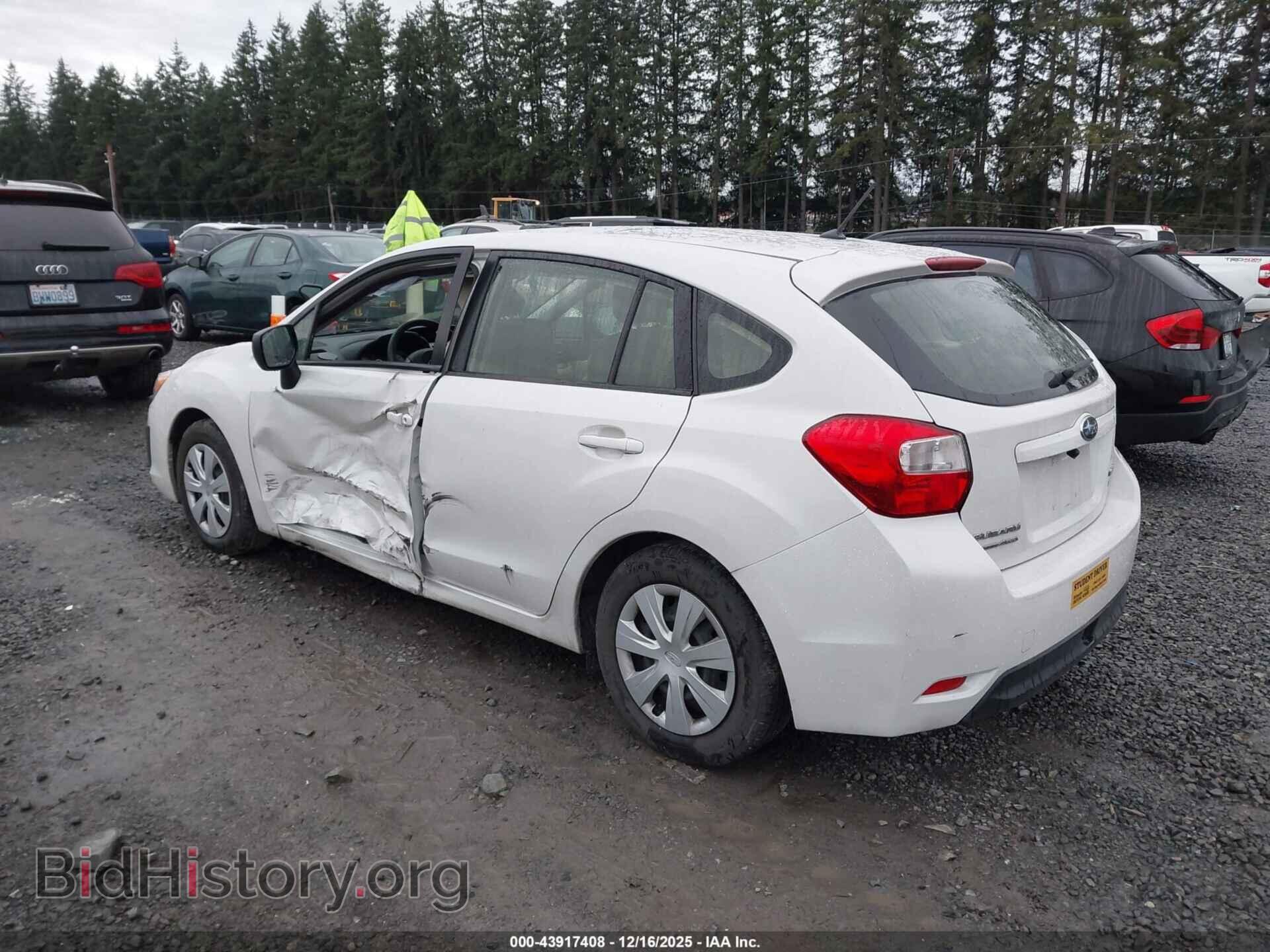 2012 SUBARU IMPREZA - VIN: JF1GPAA6XCH239604 - Фото 3