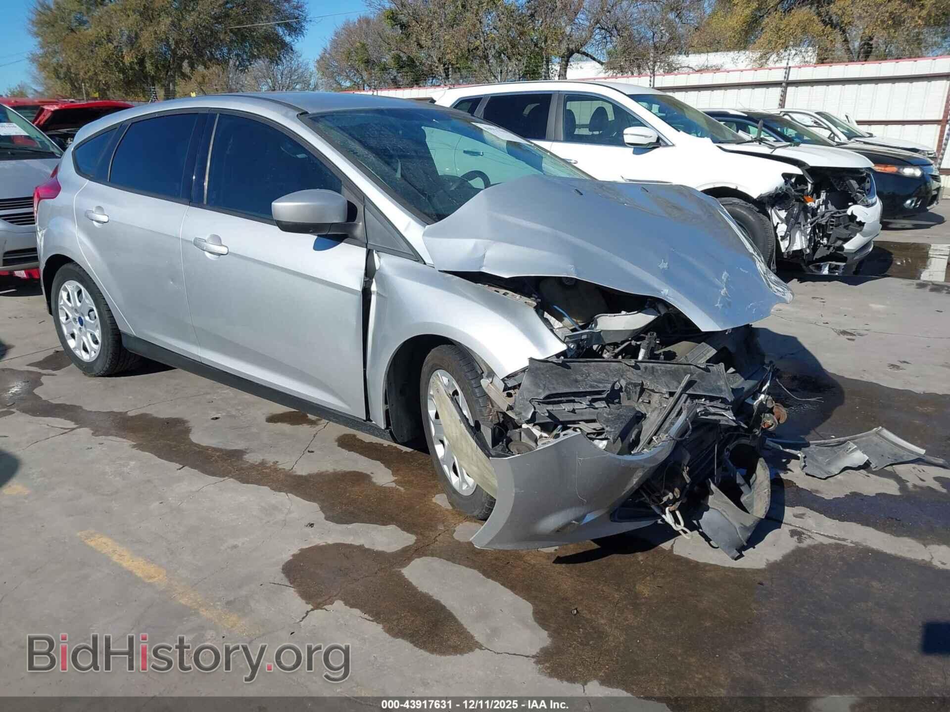 Photo 1FAHP3K22CL449302 - FORD FOCUS 2012