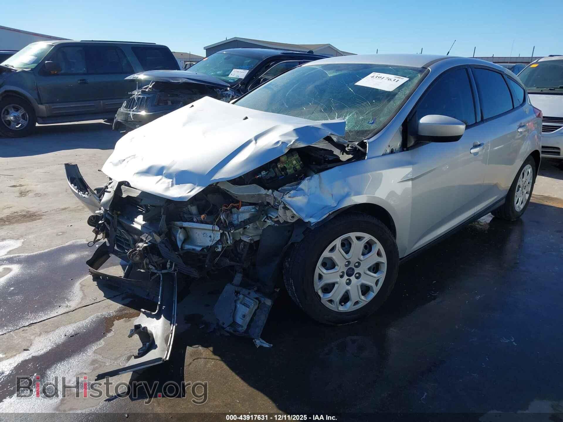 2012 FORD FOCUS - VIN: 1FAHP3K22CL449302 - Фото 2