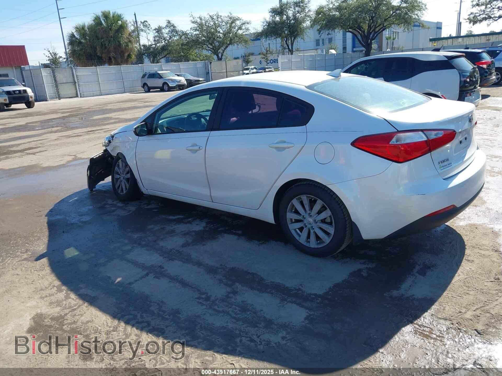 2014 KIA FORTE - VIN: KNAFX4A67E5063653 - Фото 3