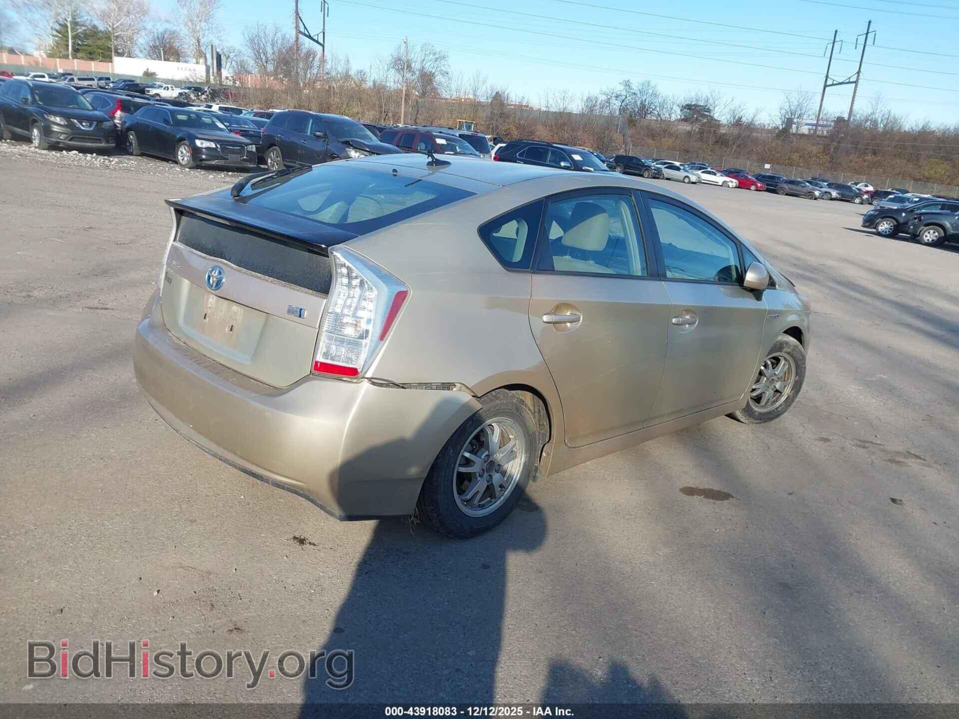 2011 TOYOTA PRIUS - VIN: JTDKN3DU4B0260123 - Фото 4