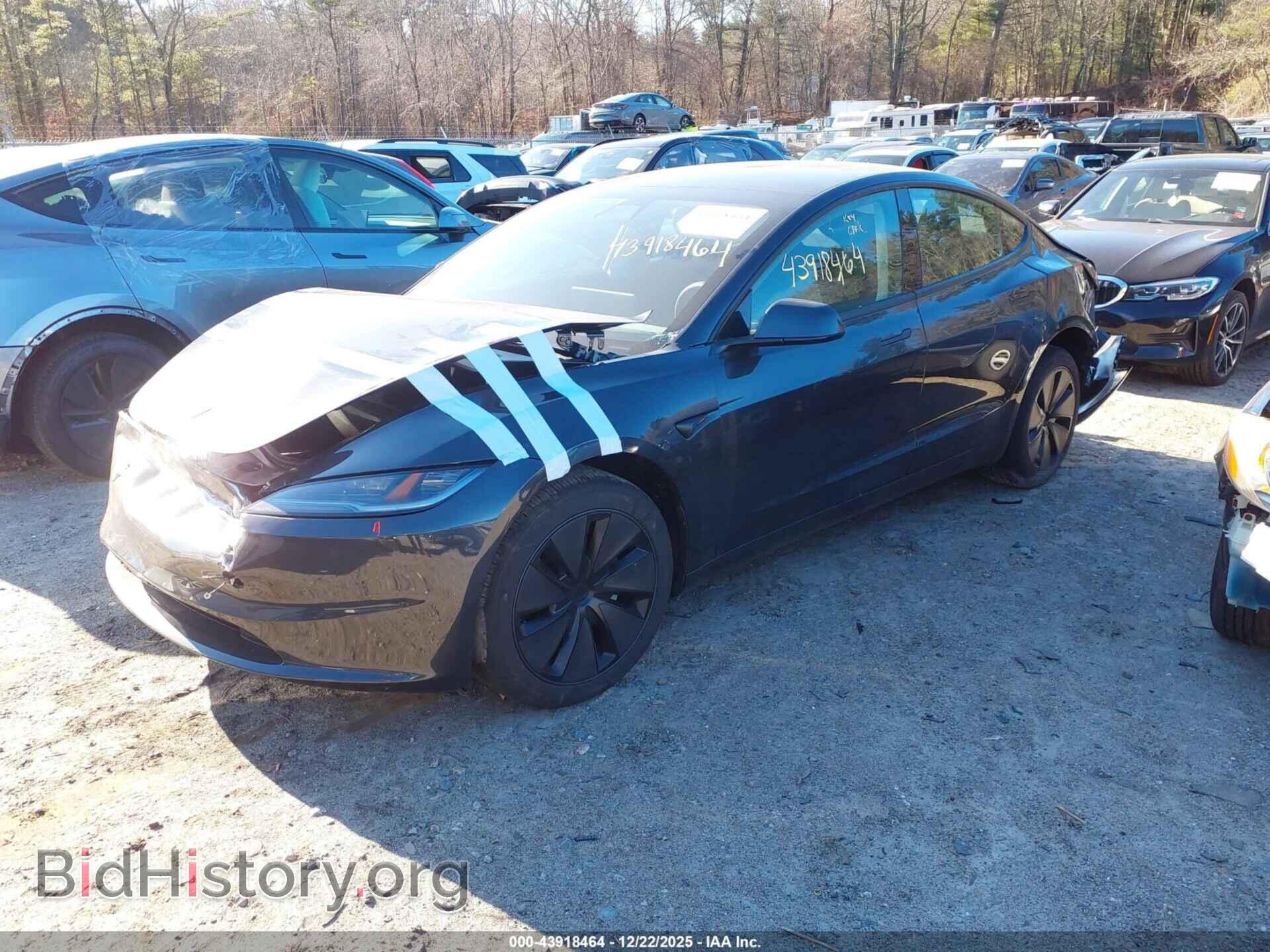 2025 TESLA MODEL 3 - VIN: 5YJ3E1EB6SF058293 - Фото 2