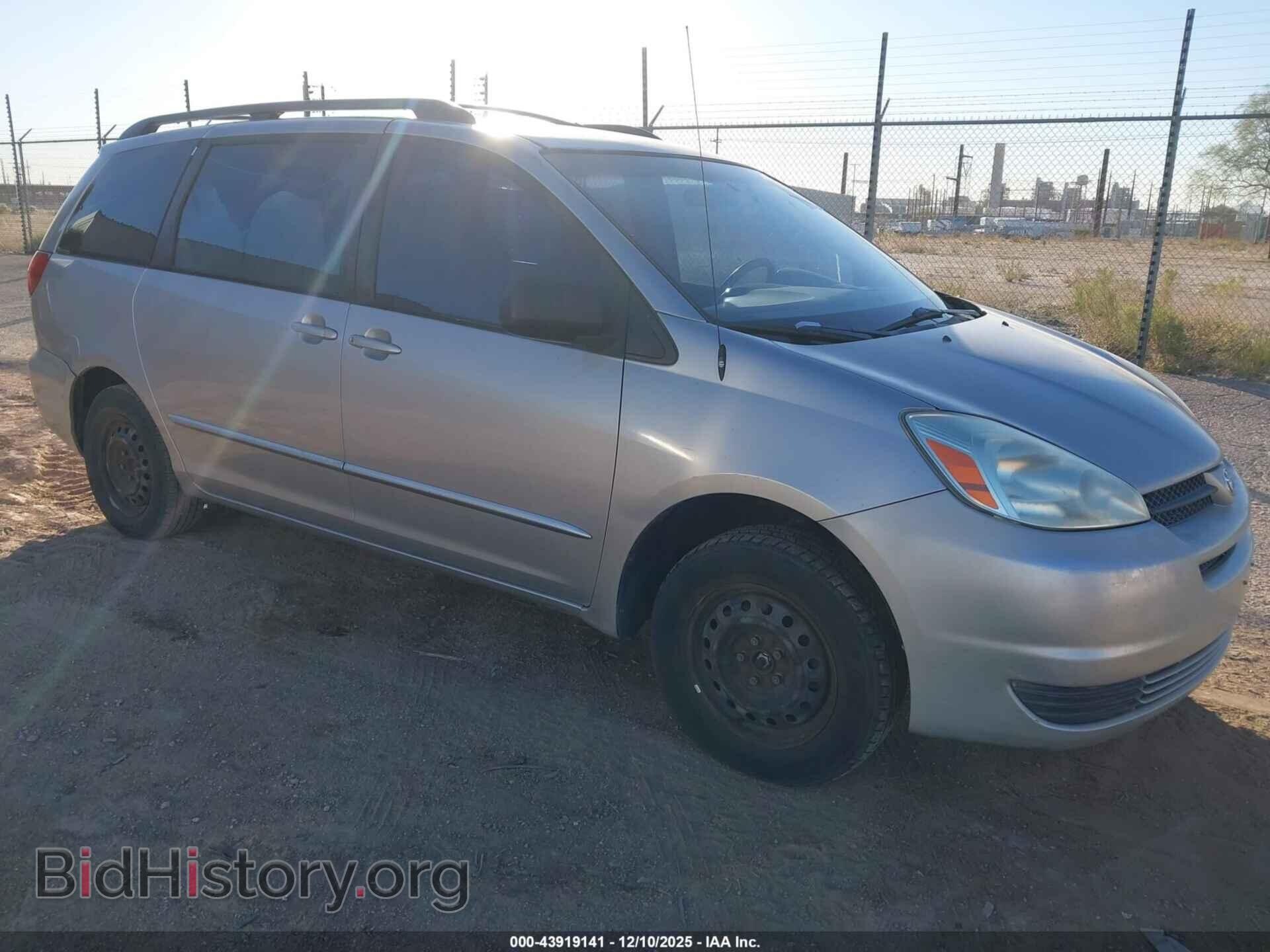 Photo 5TDZA23C65S355586 - TOYOTA SIENNA 2005