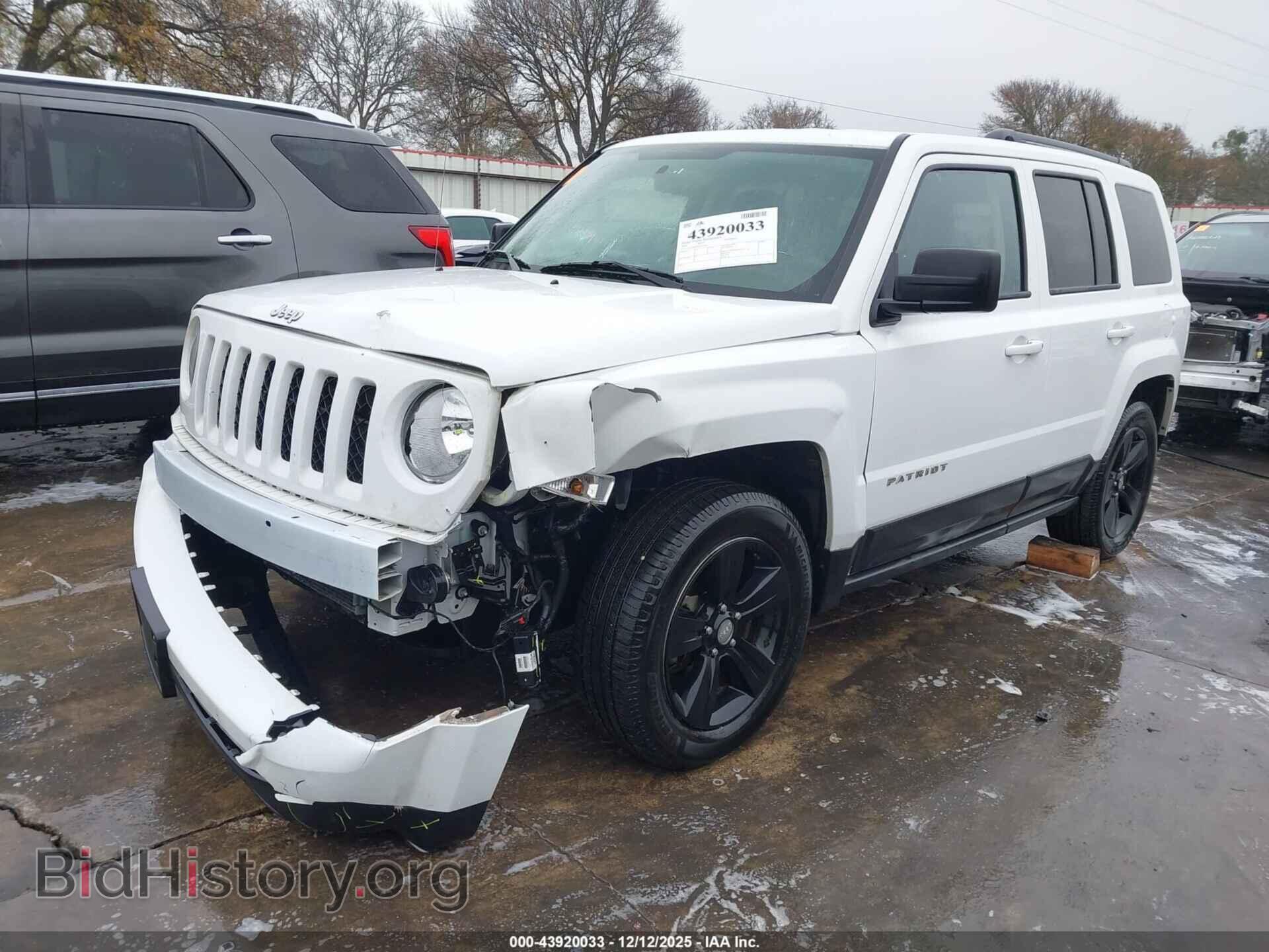 2016 JEEP PATRIOT - VIN: 1C4NJPBB3GD677265 - Фото 2