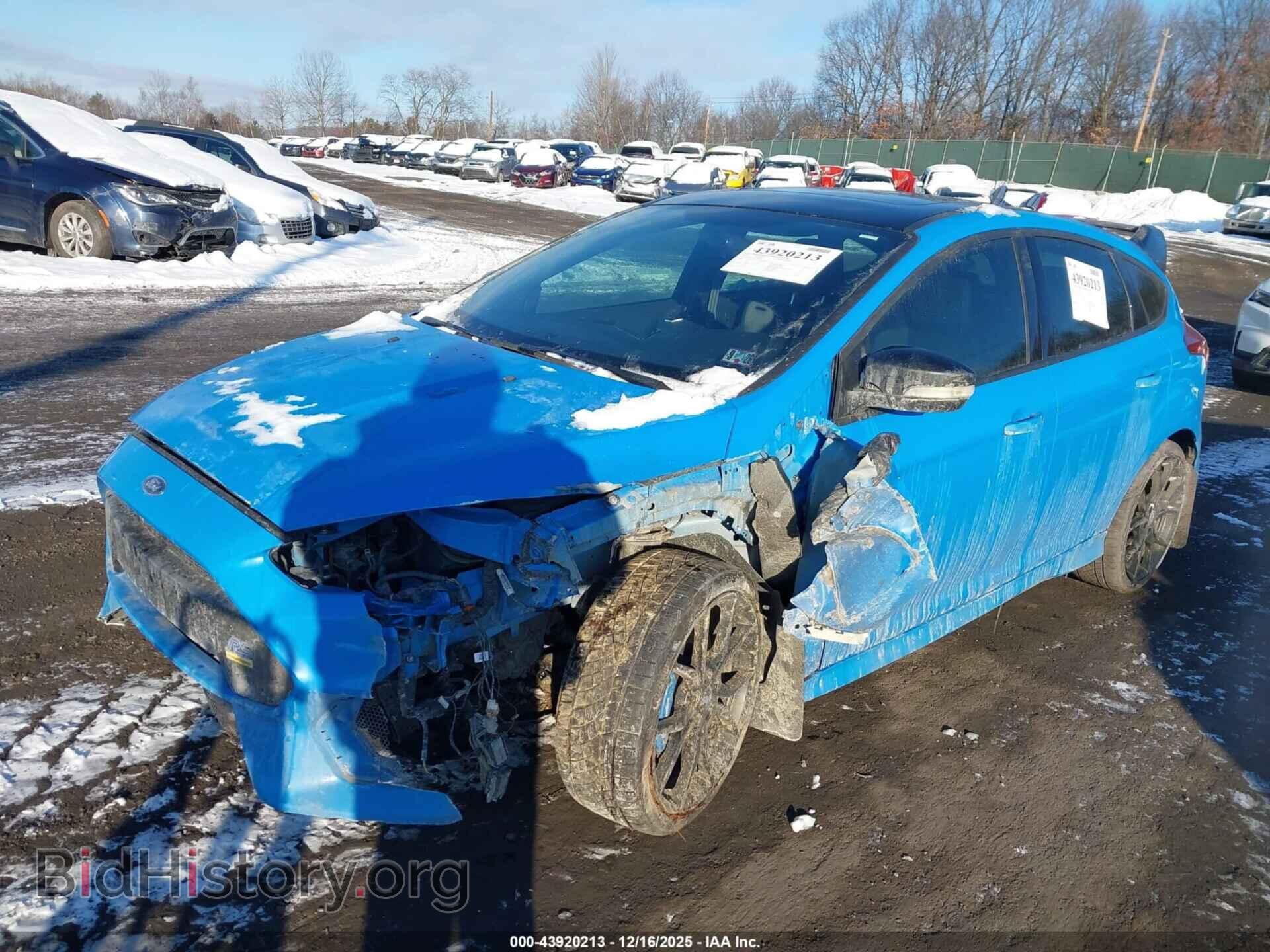 2018 FORD FOCUS RS - VIN: WF0DP3THXJ4126812 - Фото 2