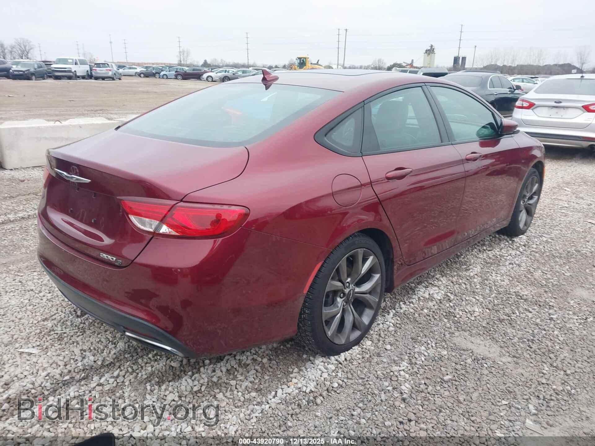 2015 CHRYSLER 200 - VIN: 1C3CCCBB2FN693478 - Photo 4