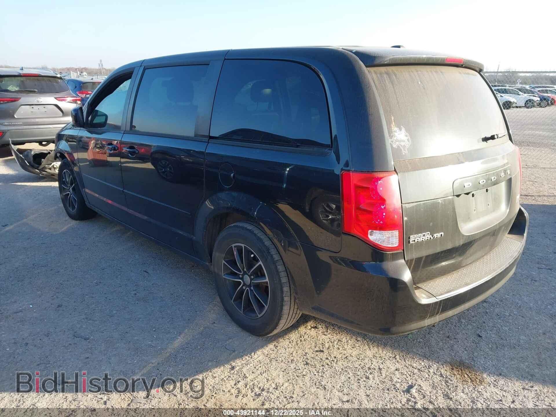 2016 DODGE GRAND CARAVAN - VIN: 2C4RDGCG3GR314187 - Фото 3