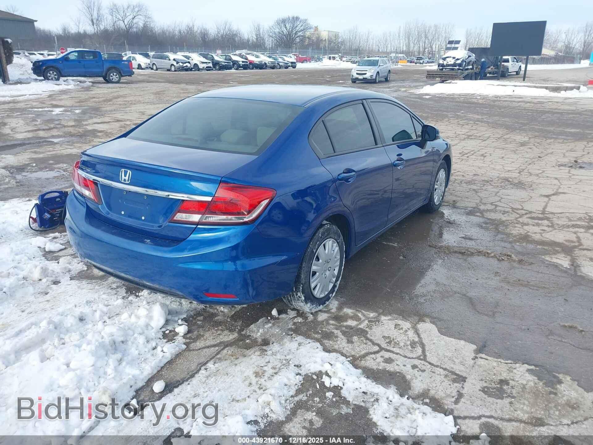 2013 HONDA CIVIC - VIN: 19XFB2F54DE051792 - Фото 4