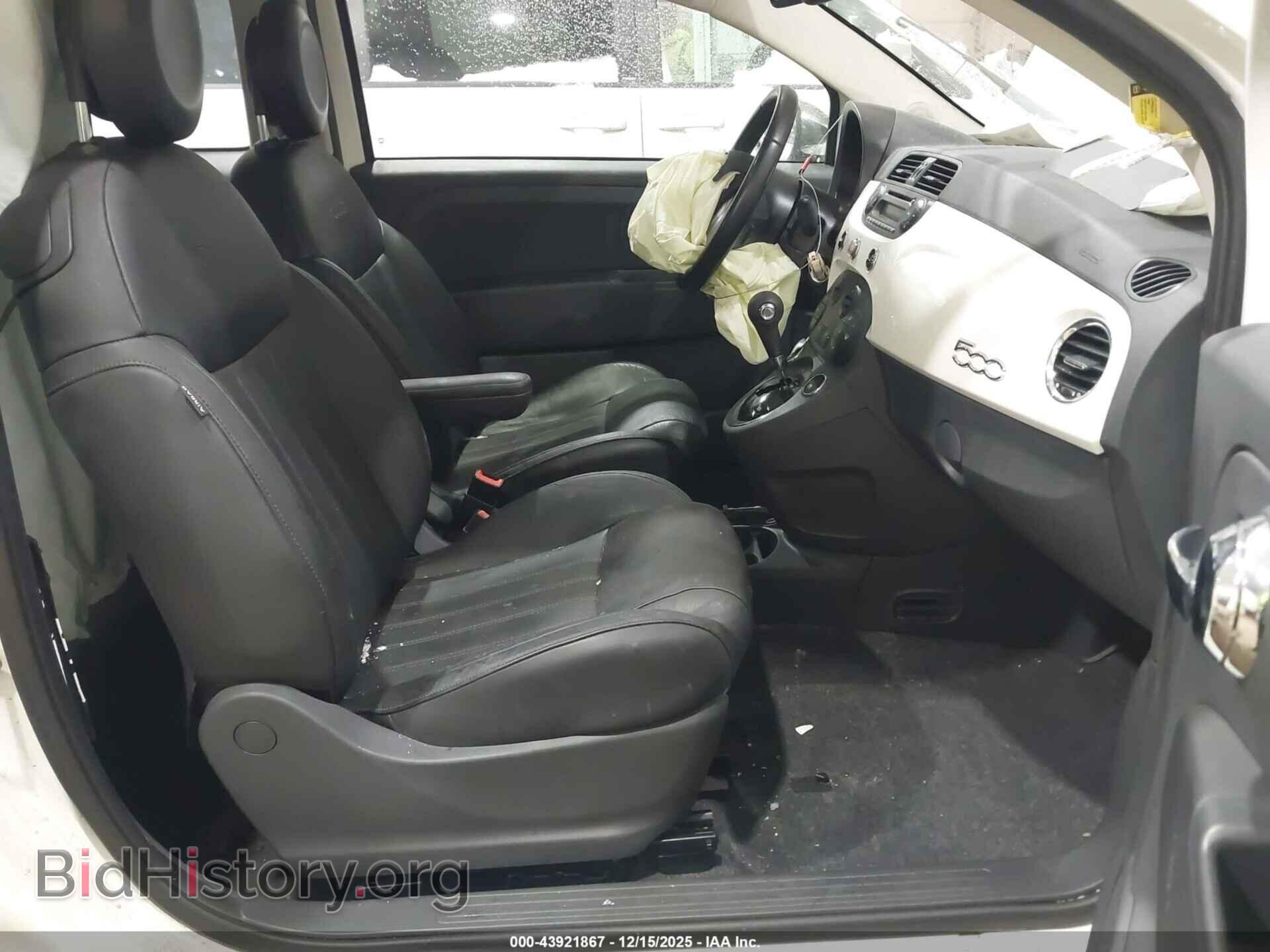 2012 FIAT 500 - VIN: 3C3CFFCR9CT122814 - Photo 5