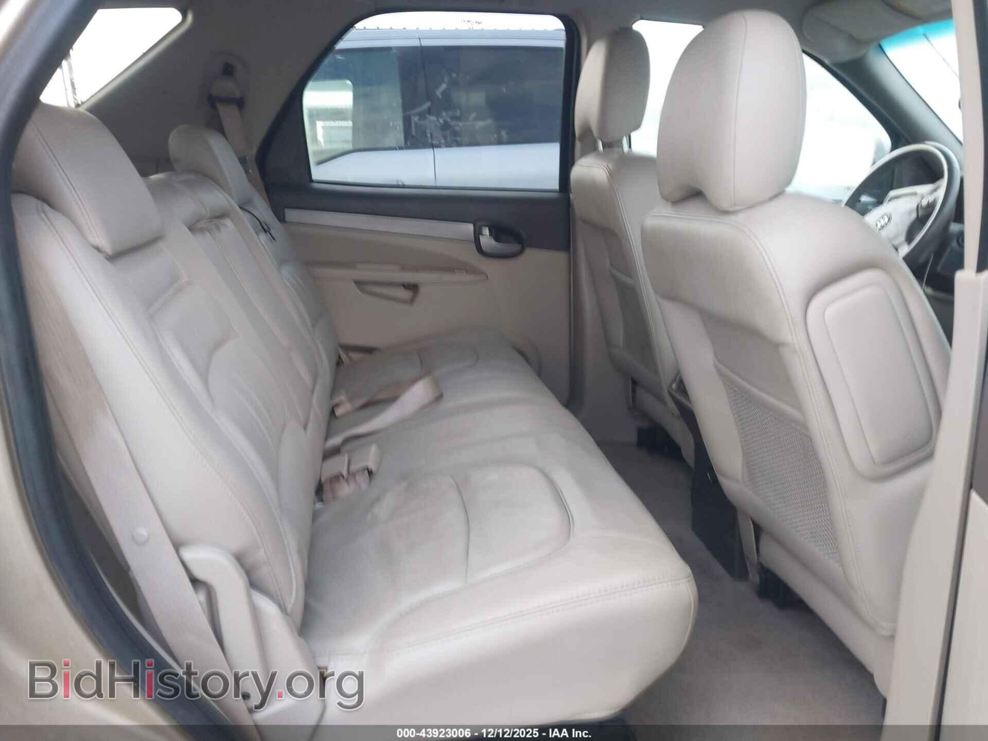 2005 BUICK RENDEZVOUS - VIN: 3G5DA03E25S510461 - Photo 8