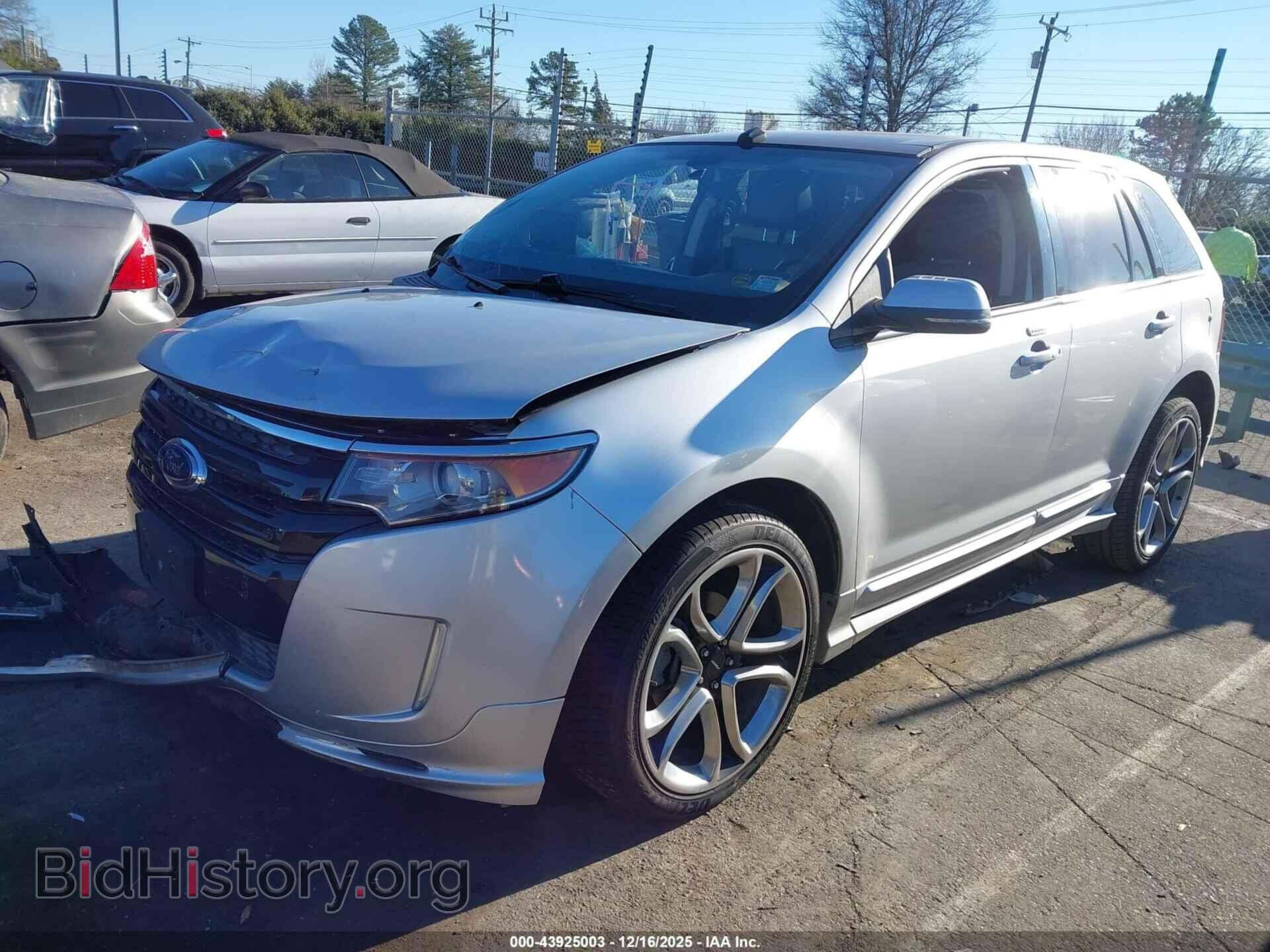 2013 FORD EDGE - VIN: 2FMDK3AK6DBC68841 - Фото 2