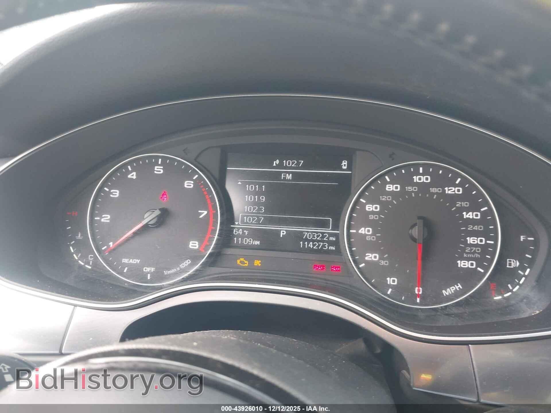 2017 AUDI A6 - VIN: WAUC8AFC5HN036033 - Фото 7
