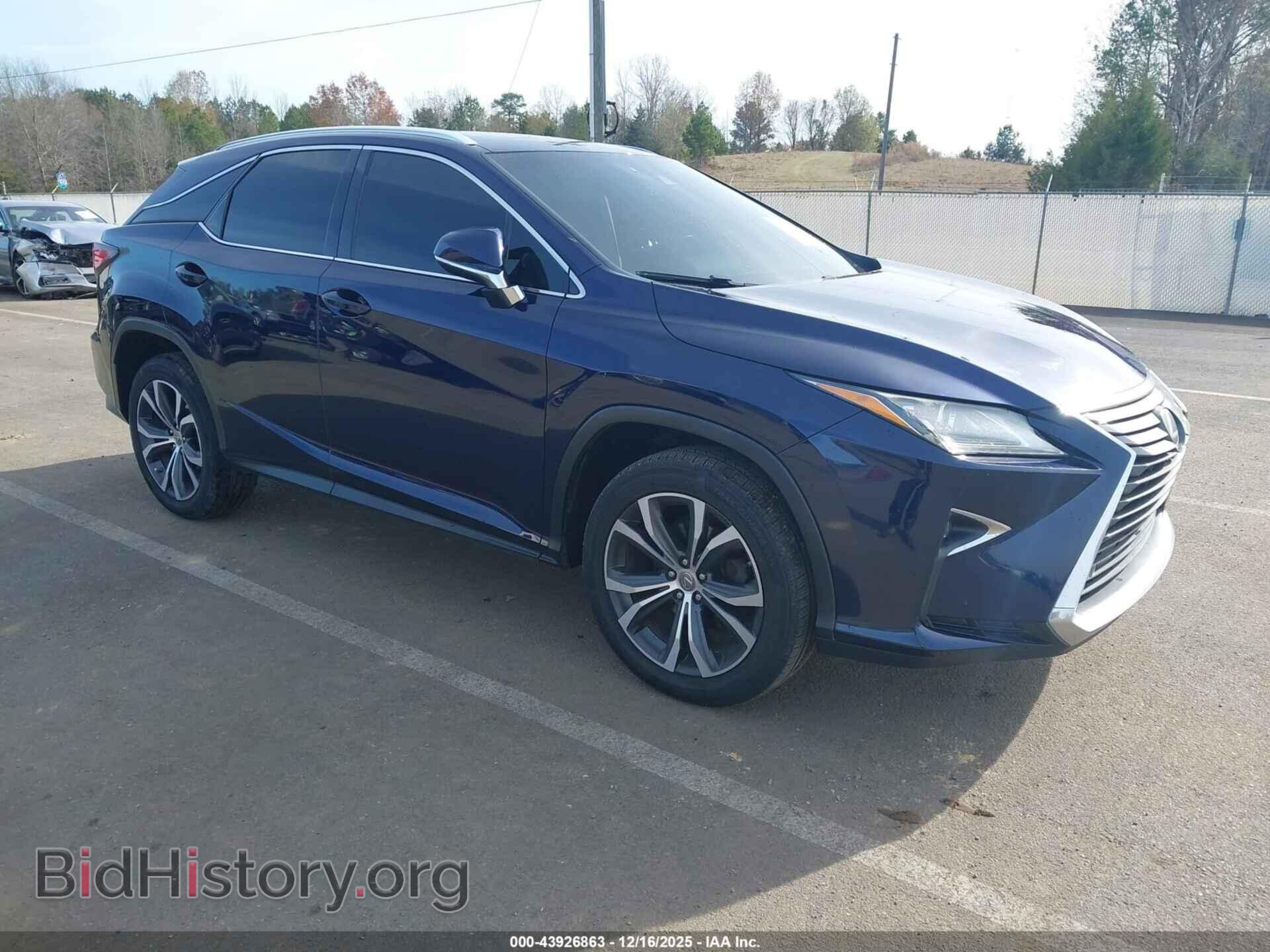 Фотография 2T2ZZMCA9HC070361 - LEXUS RX 350 2017