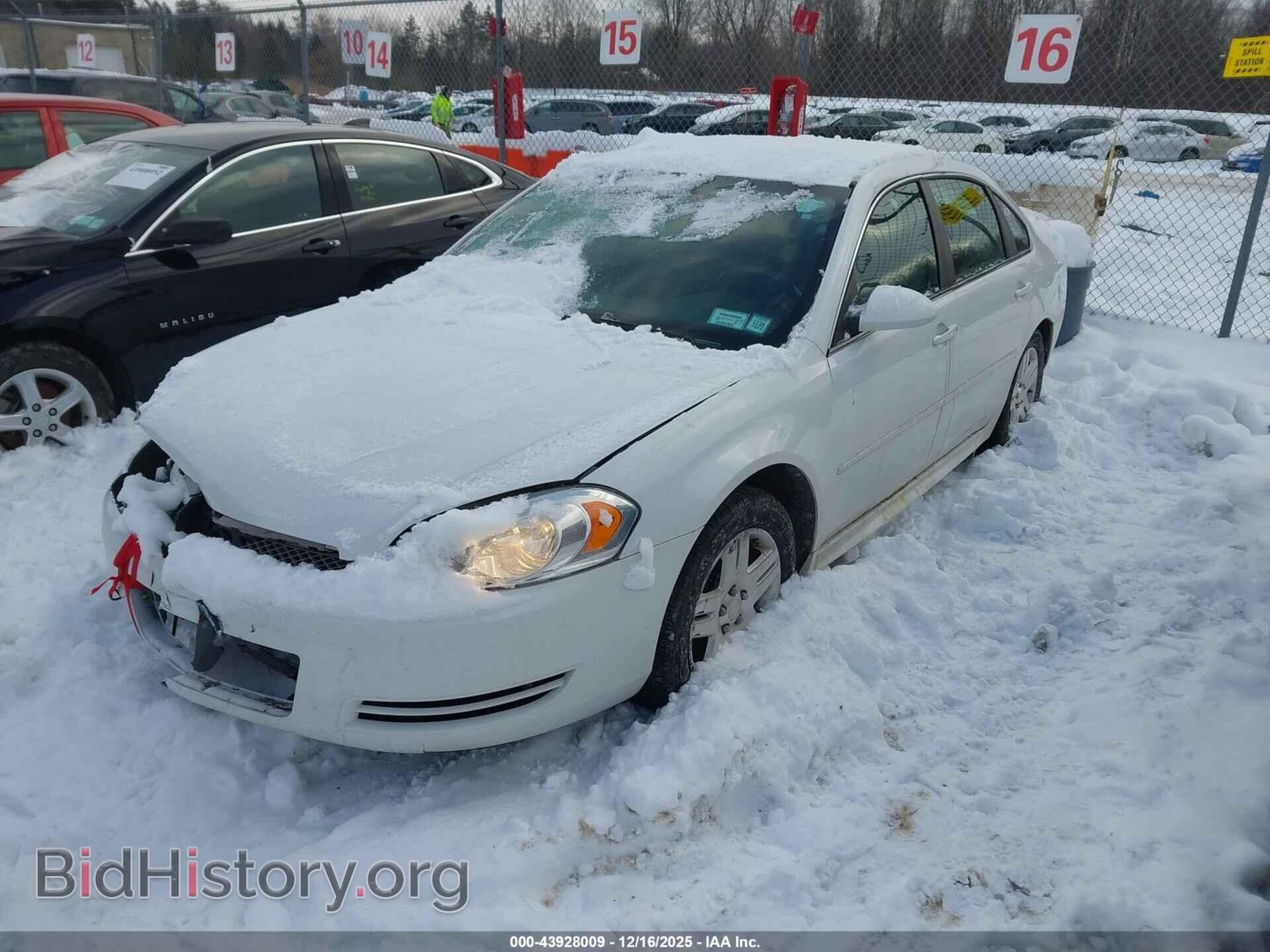 2012 CHEVROLET IMPALA - VIN: 2G1WG5E39C1266933 - Фото 2