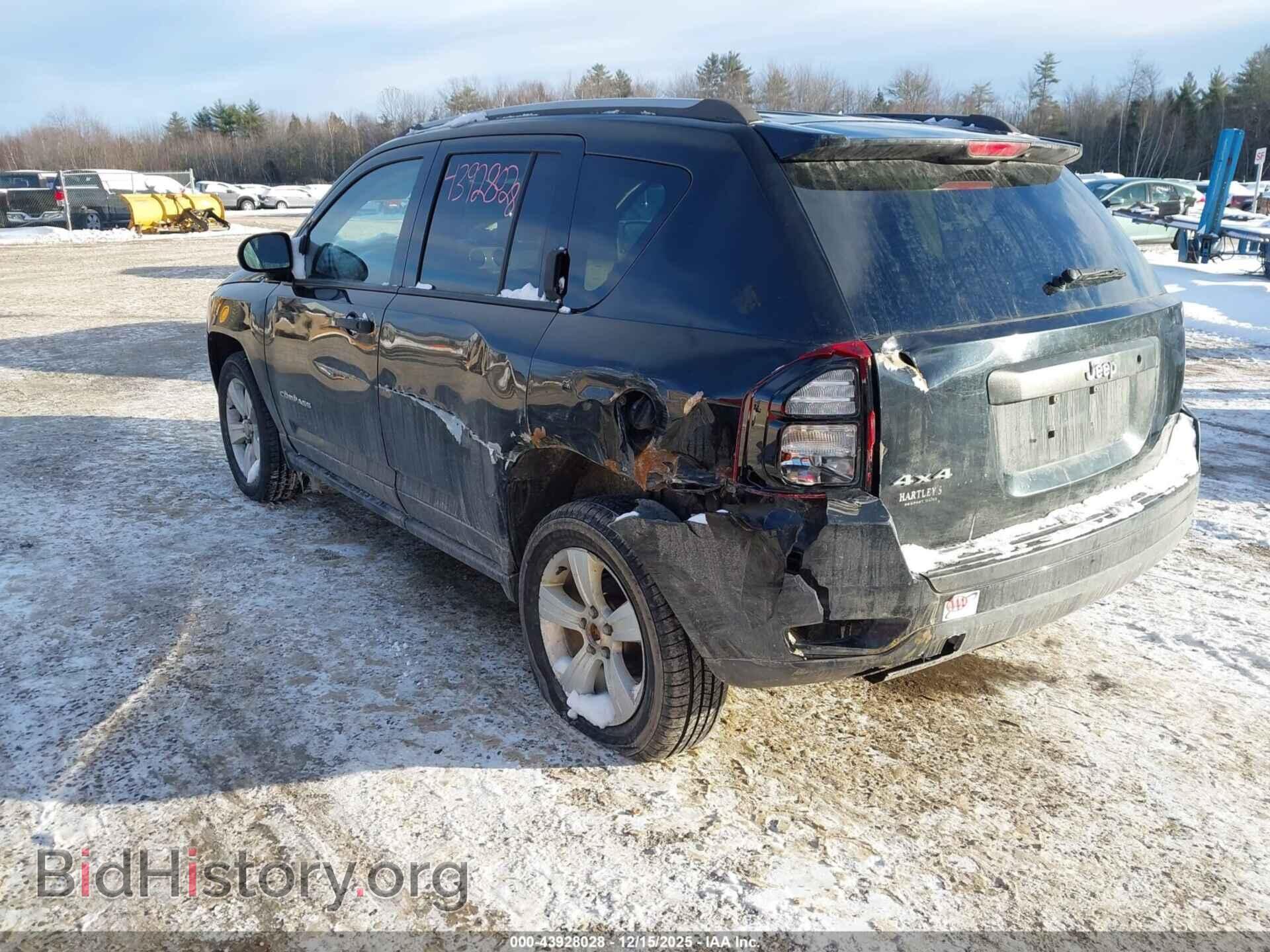 2015 JEEP COMPASS - VIN: 1C4NJDBB7FD258641 - Фото 3