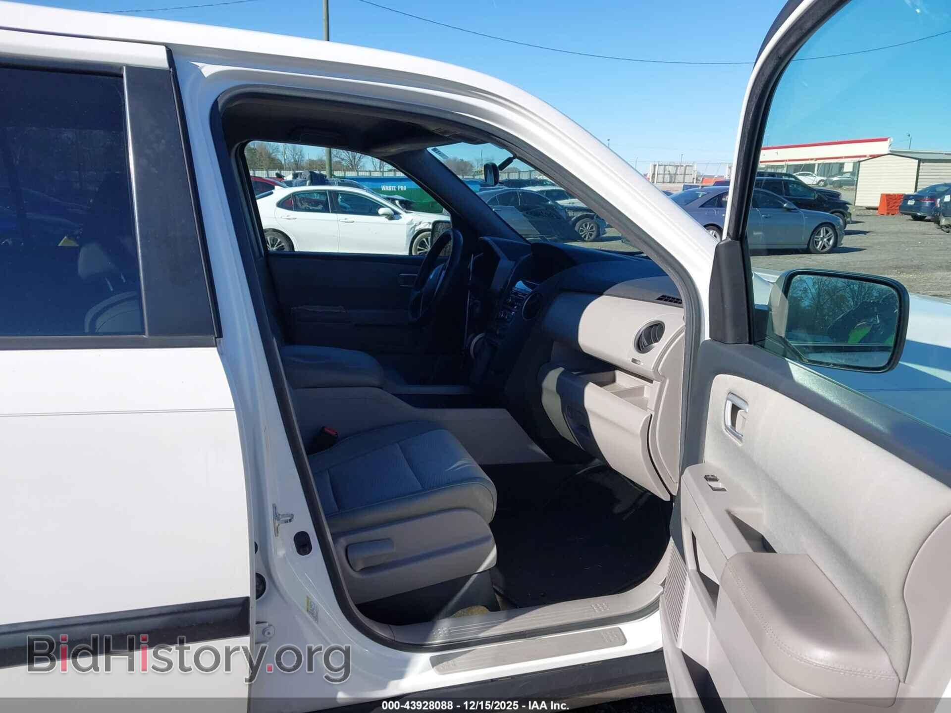 2013 HONDA PILOT - VIN: 5FNYF3H22DB036238 - Фото 5