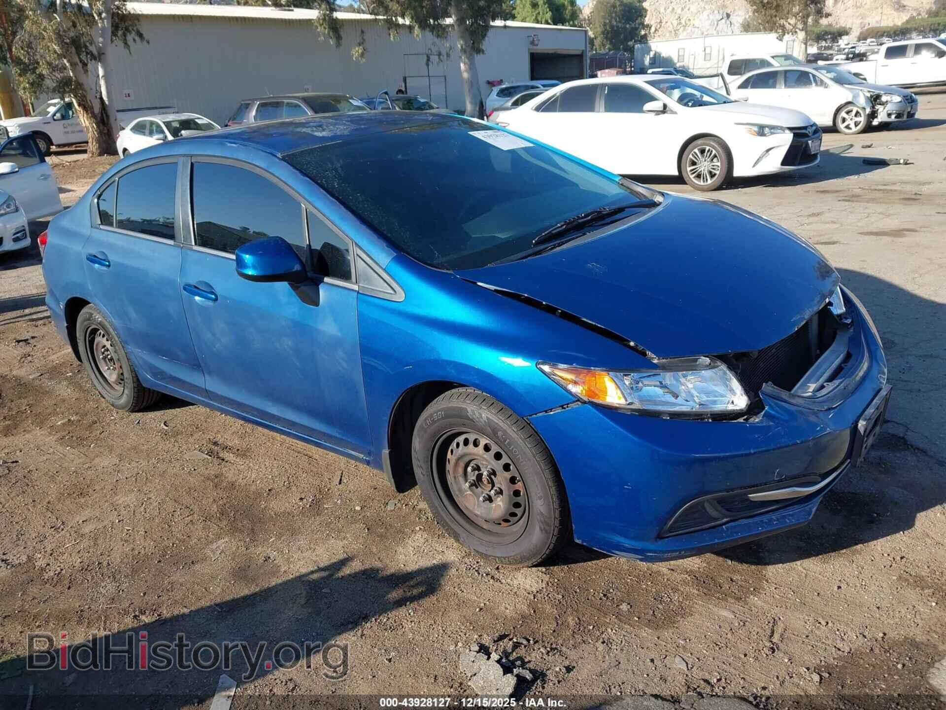 Фотография 2HGFB2F5XDH507008 - HONDA CIVIC 2013