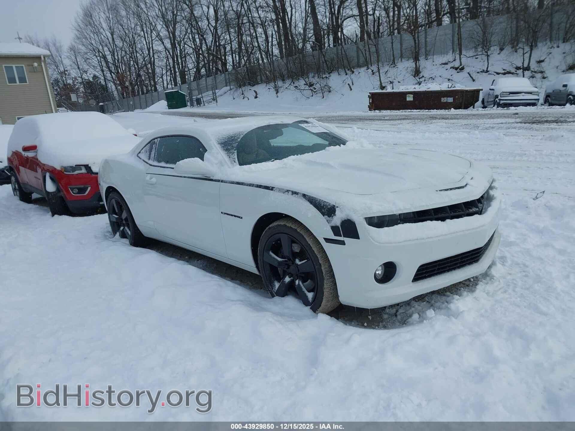 Photo 2G1FT1EW9C9178562 - CHEVROLET CAMARO 2012