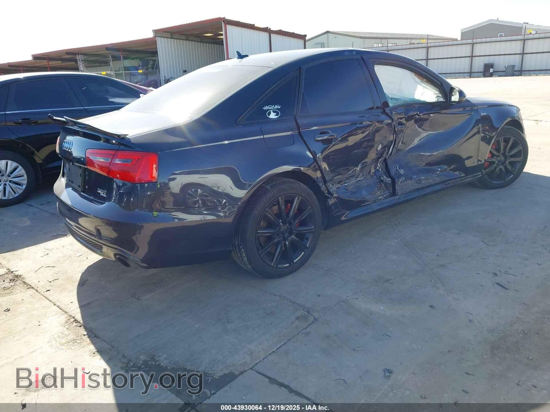 2014 AUDI A6 - VIN: WAUHGAFC5EN007149 - Фото 4